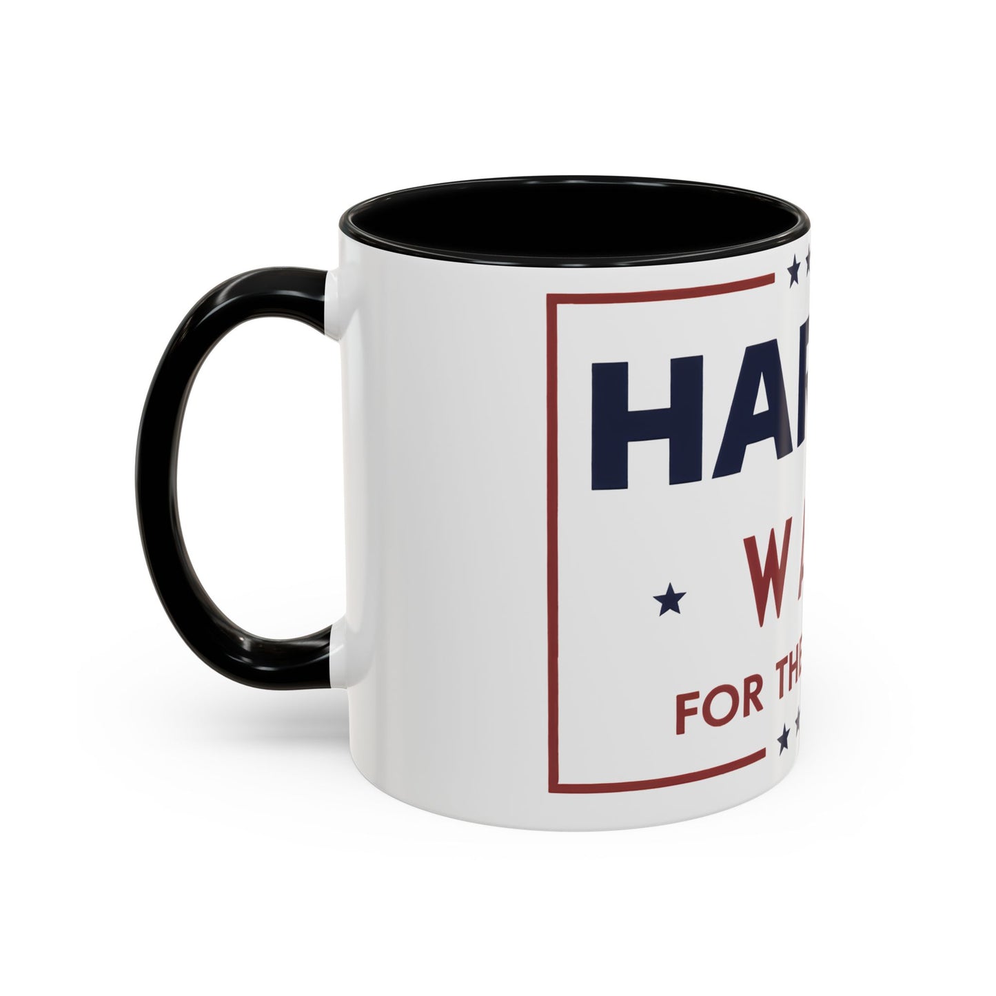 Harris Walz For the People 2024 Election Accent Coffee Mug (11, 15oz)
