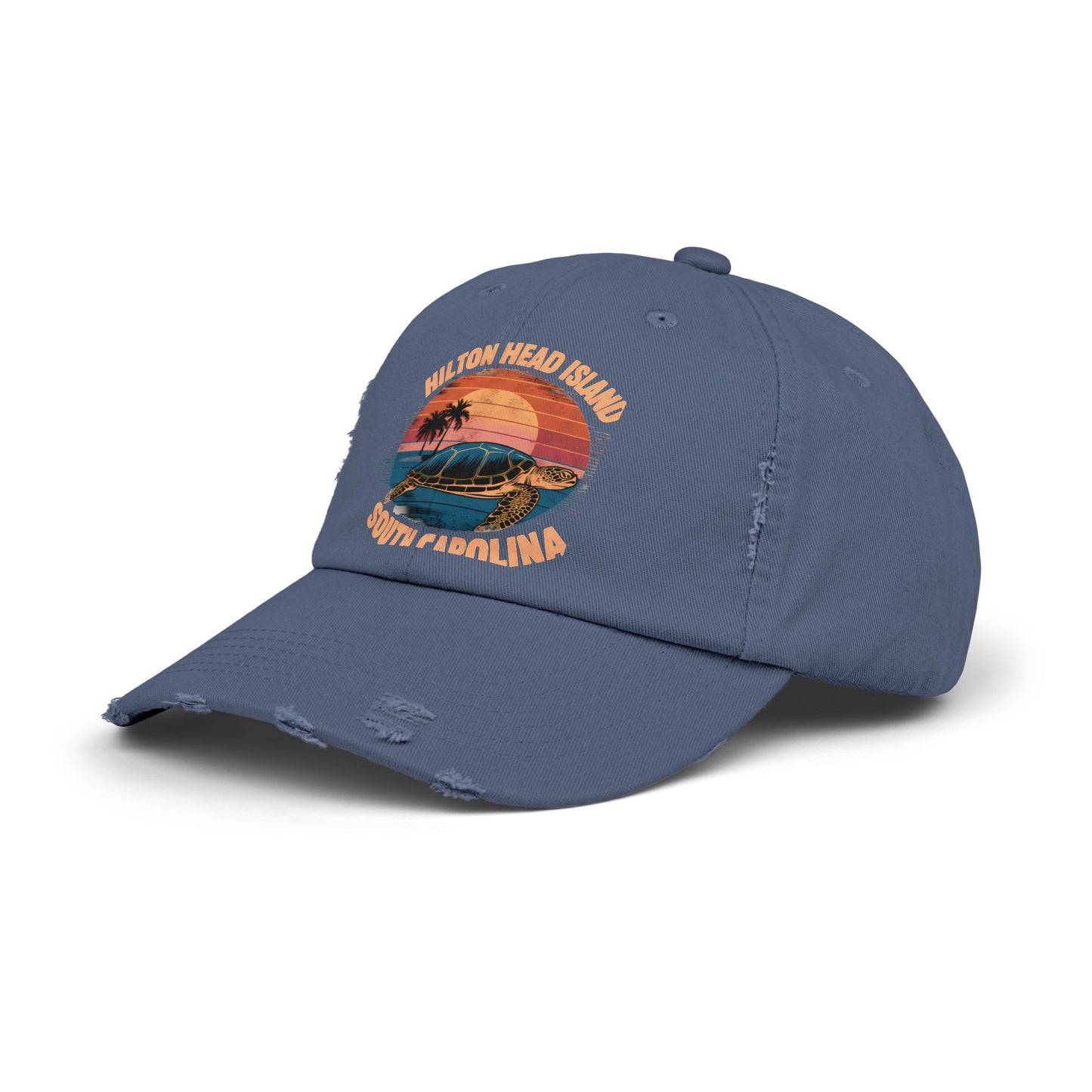Hilton Head Island South Carolina Sunset Turtle Cap