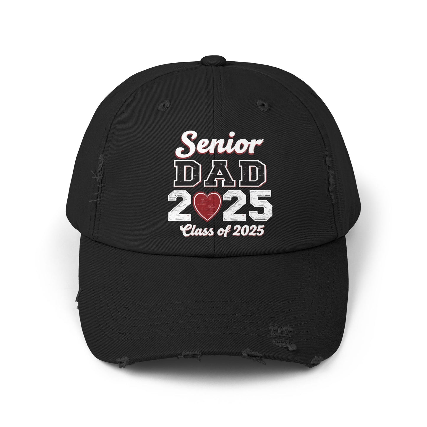 Senior Dad 2025 Class Heart Cap