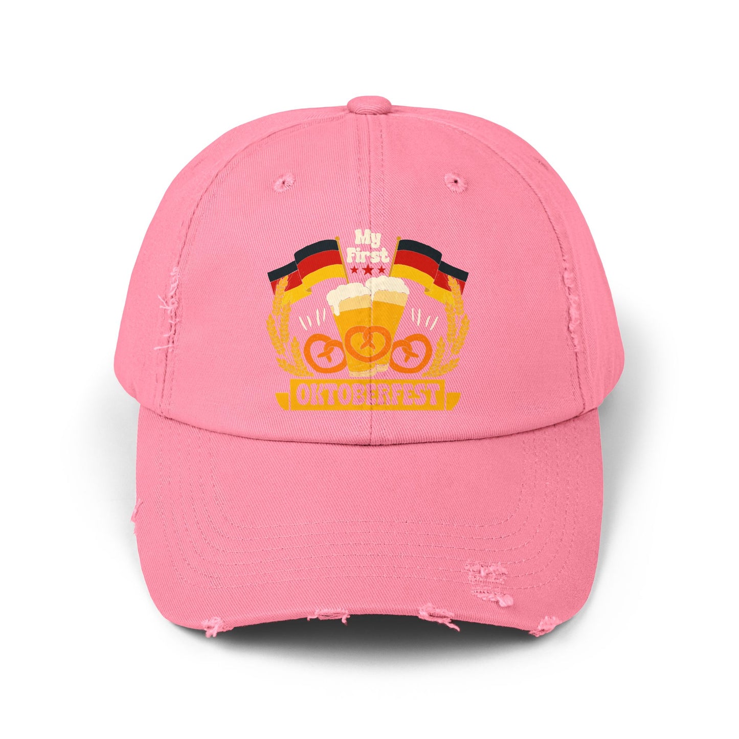 My First Oktoberfest 2024 Beer Pretzels Flags Cap
