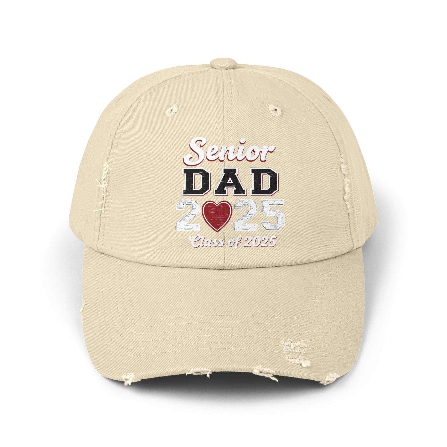 Senior Dad 2025 Class Heart Cap