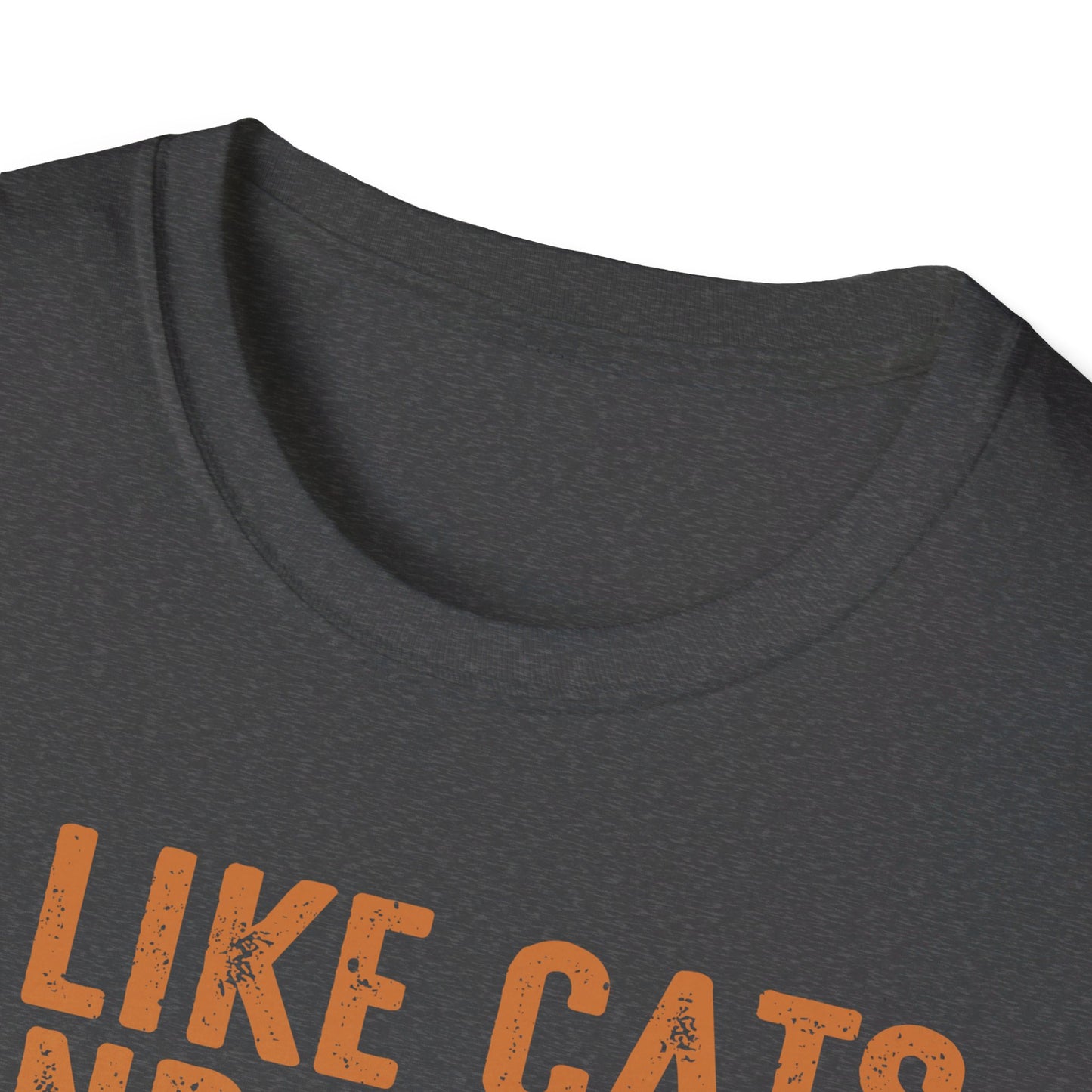 I Like Cats And Coffee And Maybe 3 People - Retro Cat Lover Coffee Enthusiast T-Shirt