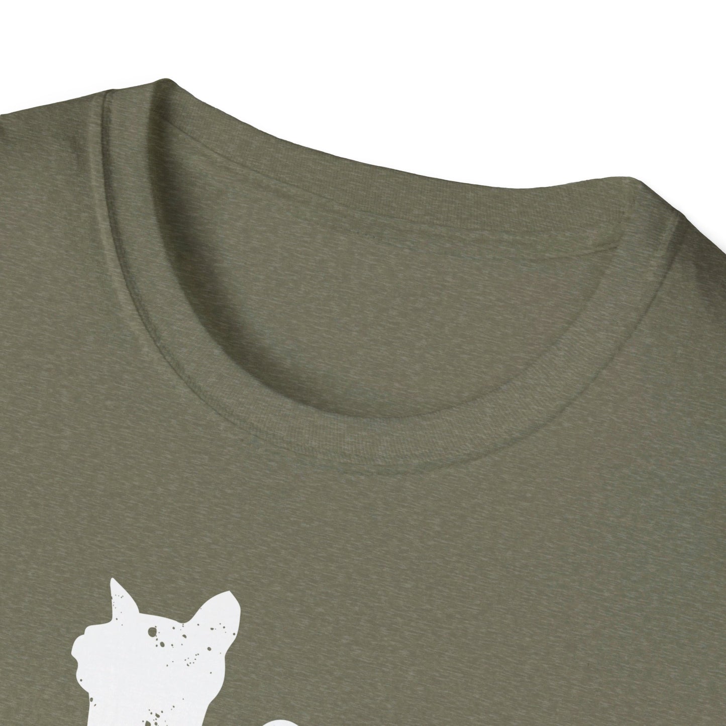 Open Up It's The Fuzz Funny Cat Silhouette T-Shirt