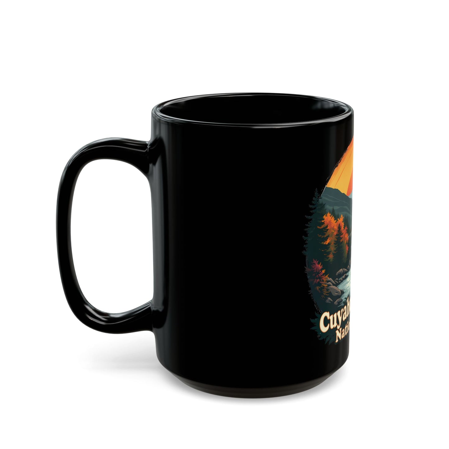Cuyahoga Valley National Park Sunset Scenic Landscape Adventure Ceramic Mug