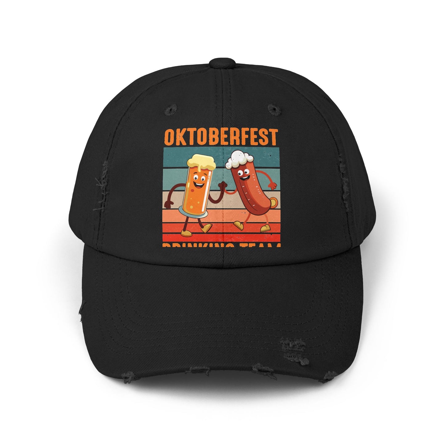Oktoberfest Drinking Team Let's Get Schnitzel Faced Cap