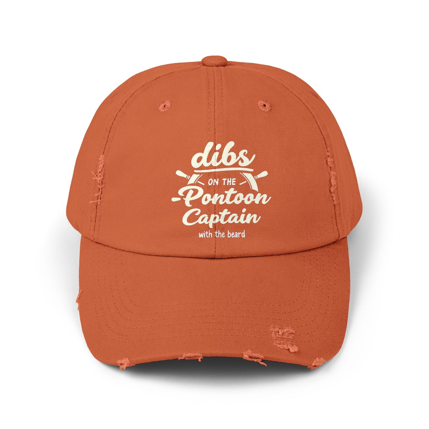 Dibs on the Pontoon Captain With the Beard Boating Fun Cap