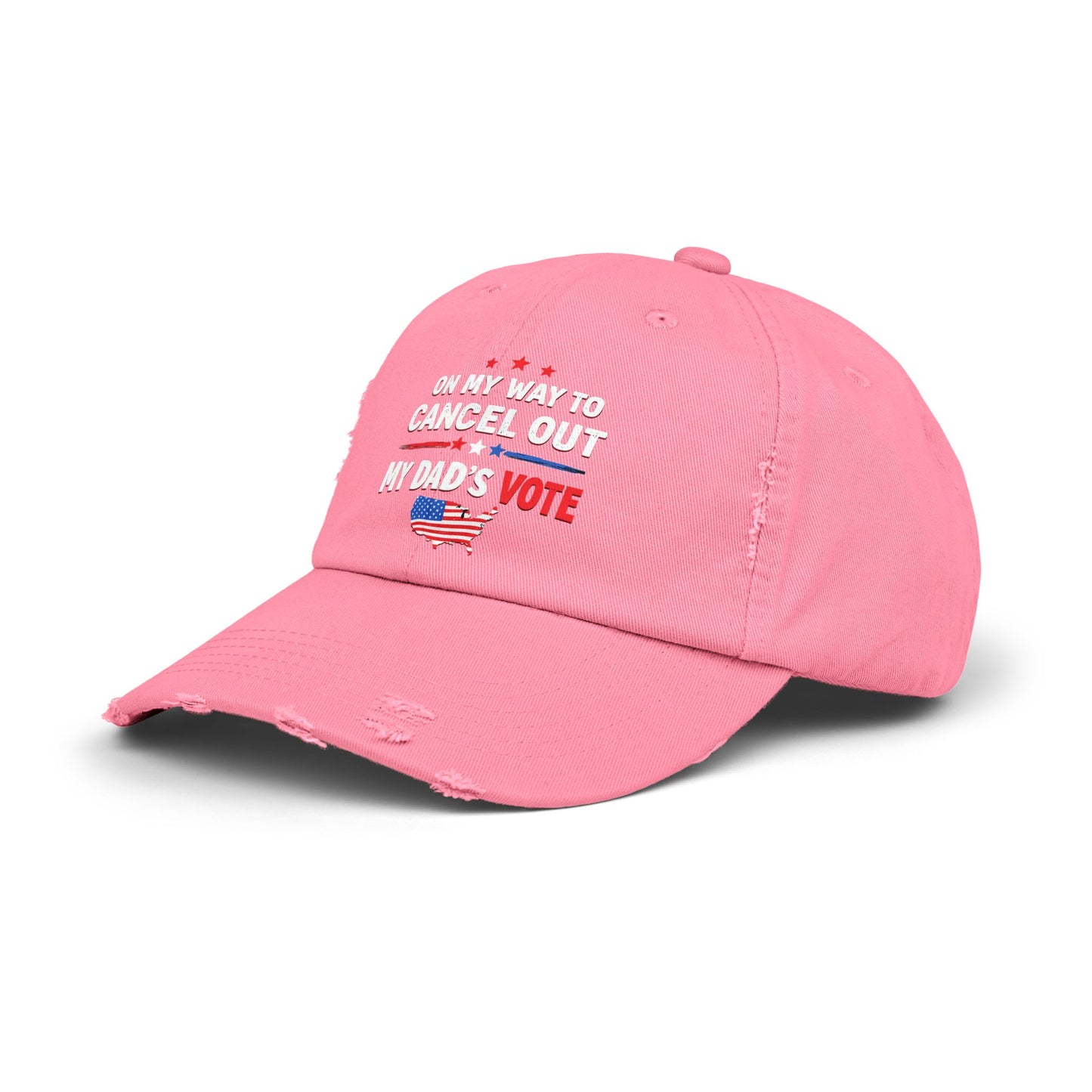 On My Way To Cancel Out My Dad's Vote Patriotic Humor Cap