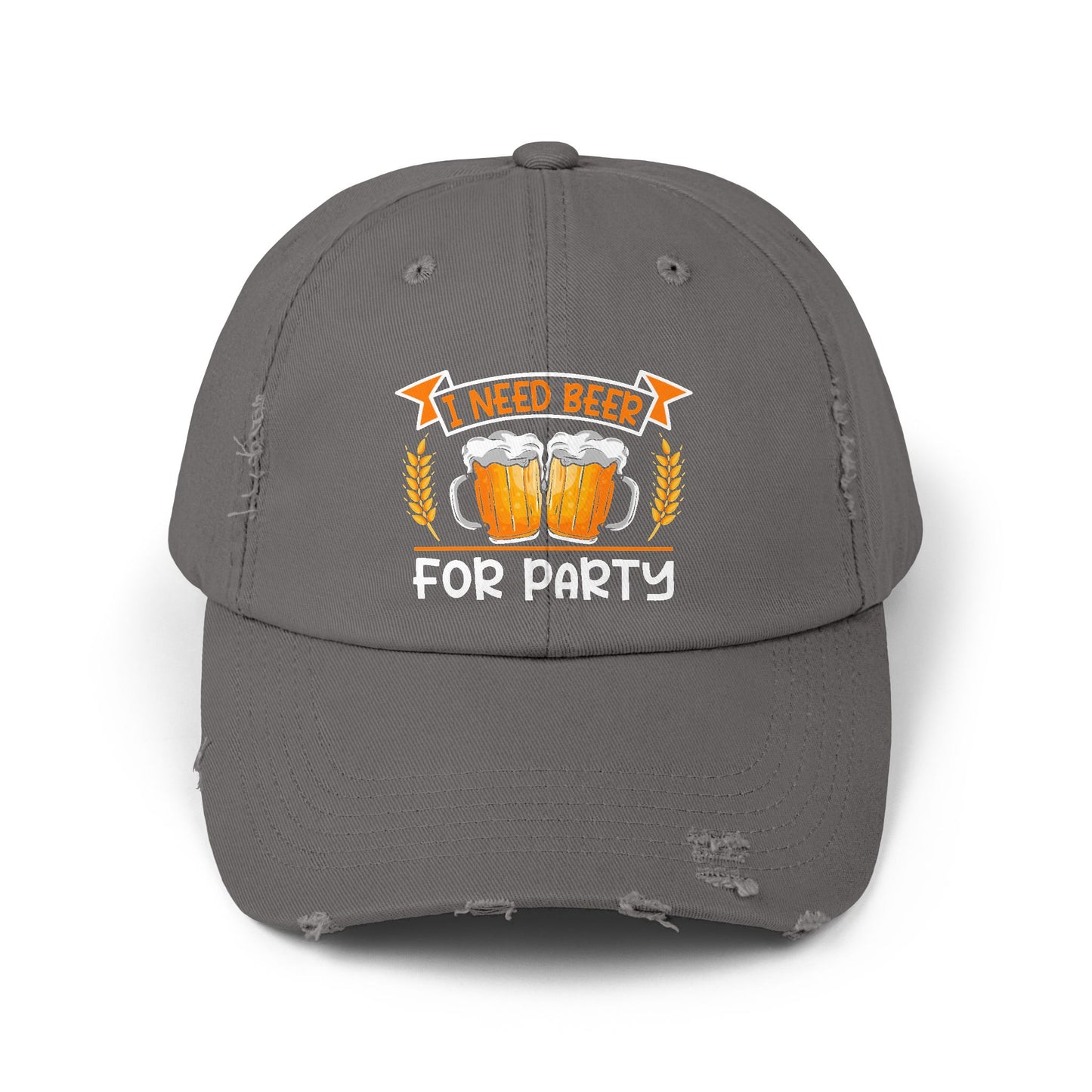 I Need Beer For Party - Fun Beer Enthusiast Cap