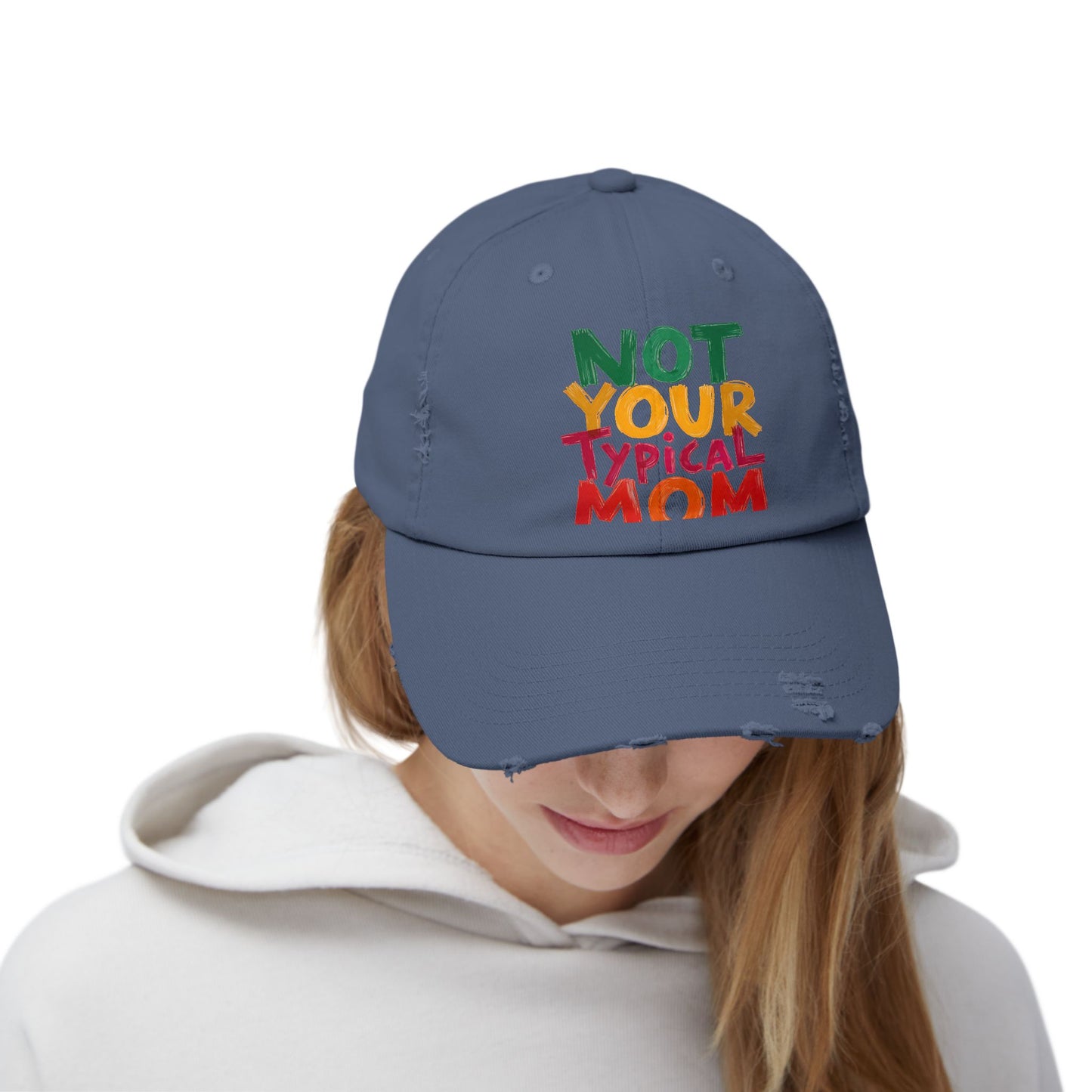Not Your Typical Mom Bold and Colorful Statement Cap