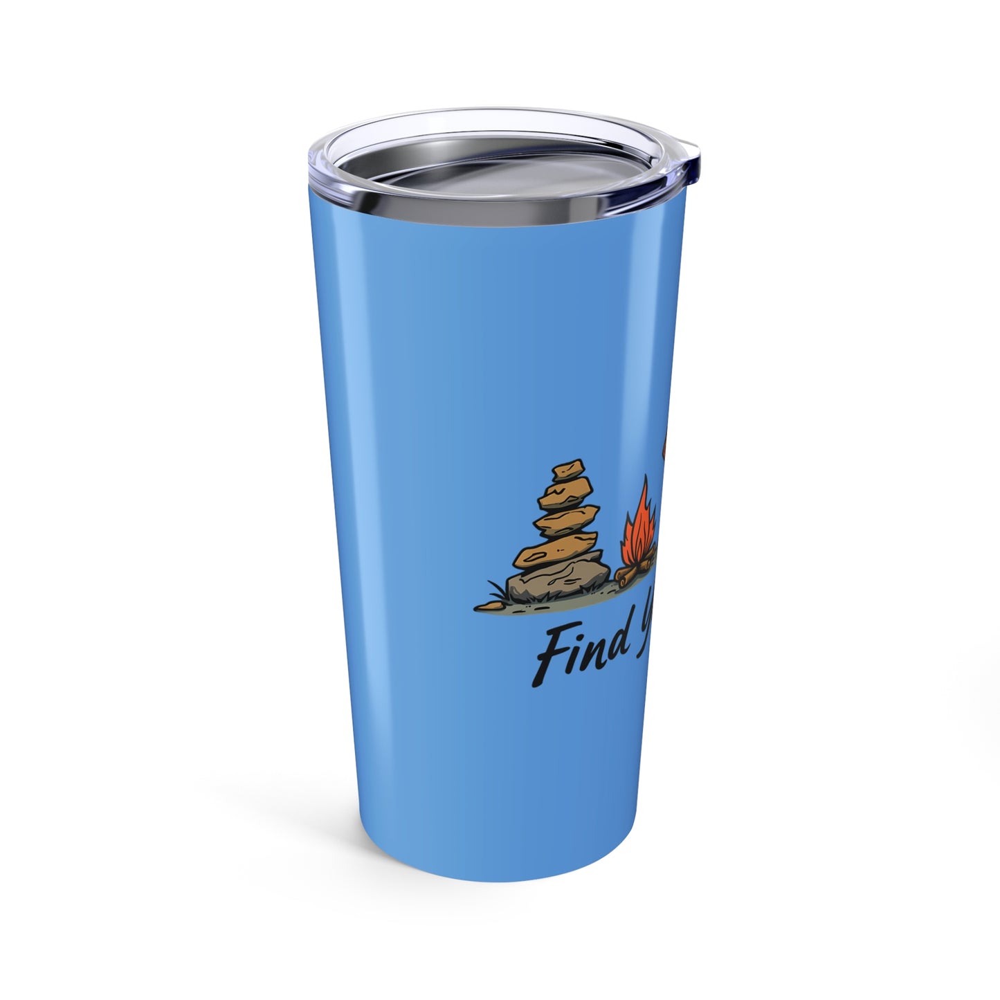 Find Your Path Adventure Inspiration Nature Hiking Tumbler
