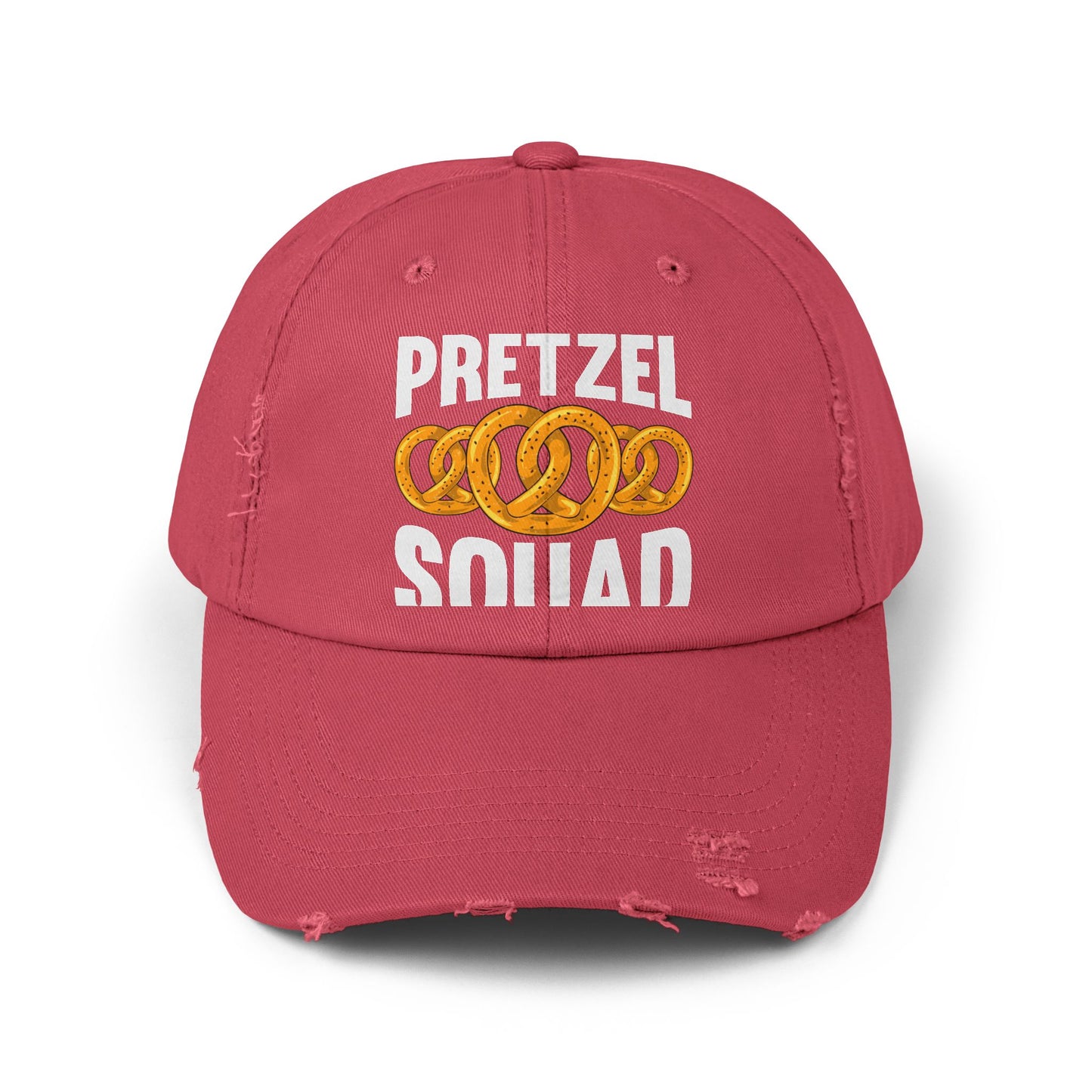Pretzel Squad Fun Snack Enthusiasts Community Cap