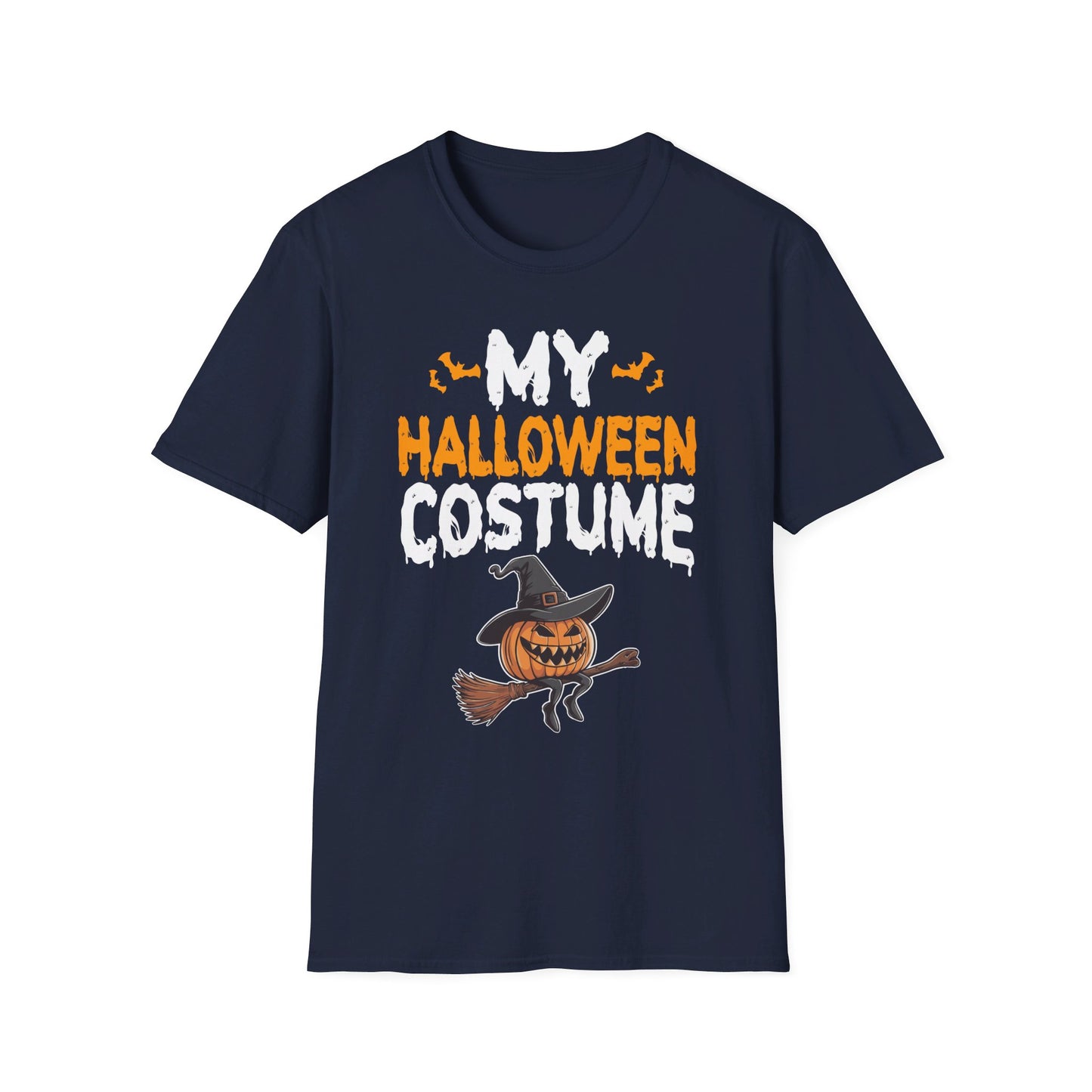 My Halloween Costume Pumpkin Witch Jack-O-Lantern Design T-Shirt