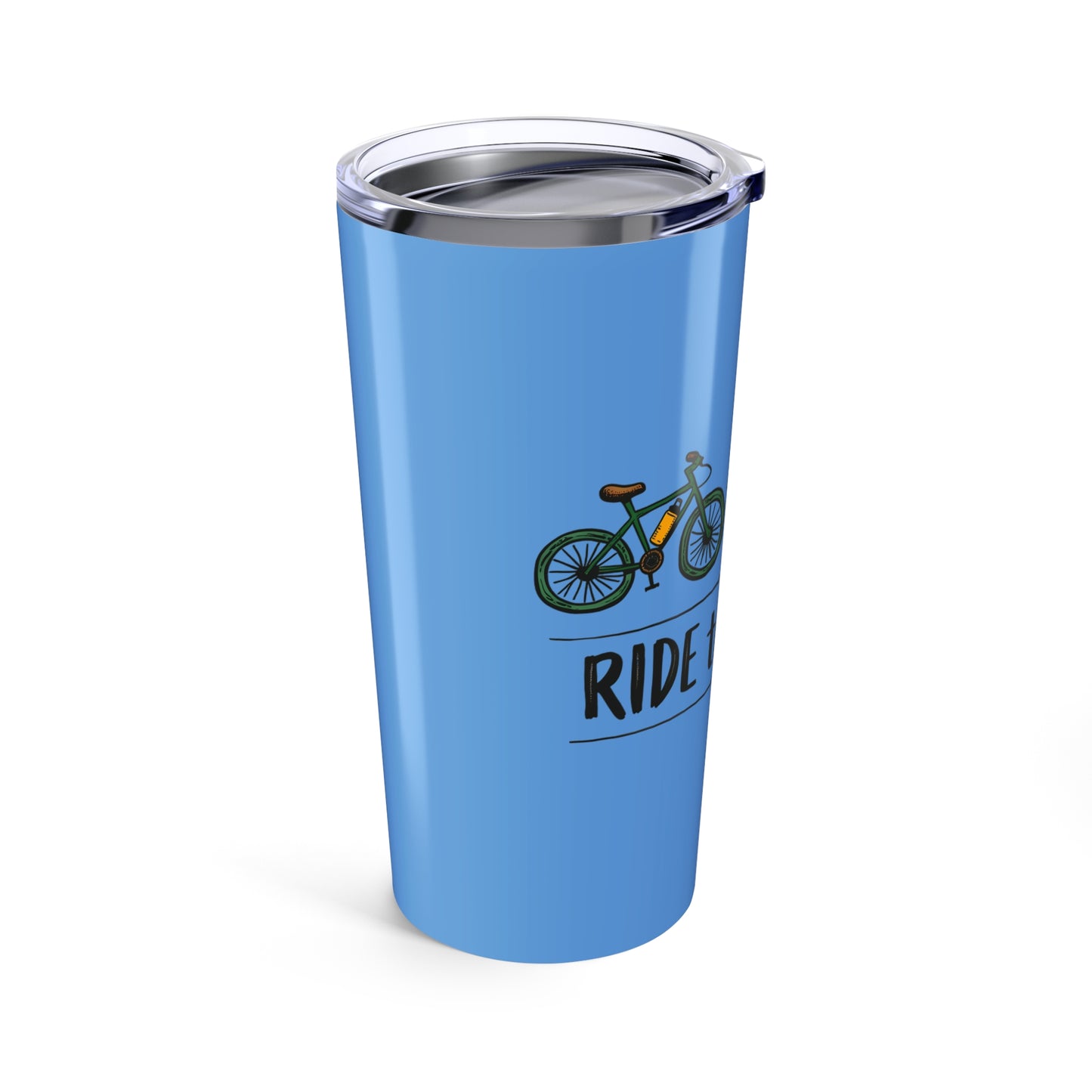 Ride the Trails Adventure Scenic Biking Journey Tumbler