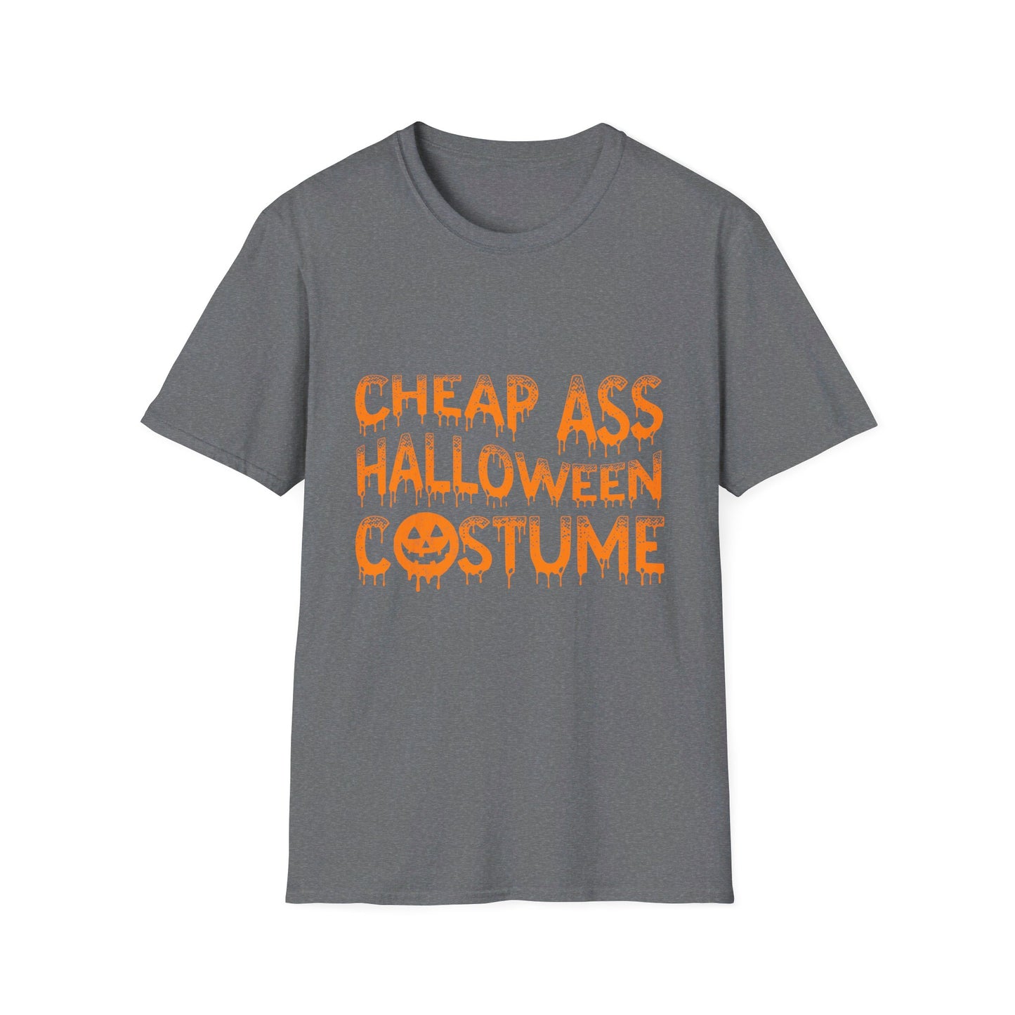 Cheap Ass Halloween Costume Funny Jack-o'-lantern T-Shirt