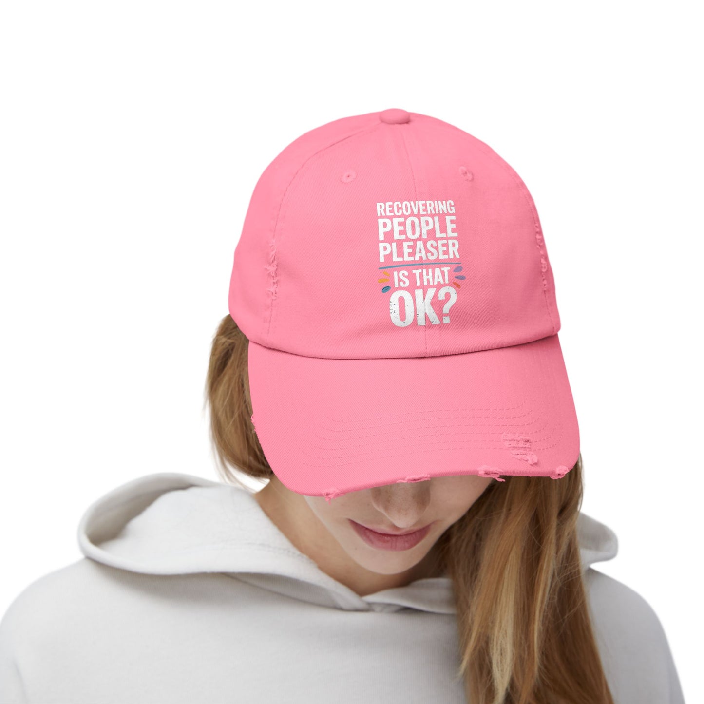 Recovering People Pleaser Is That OK Bold Statement Cap