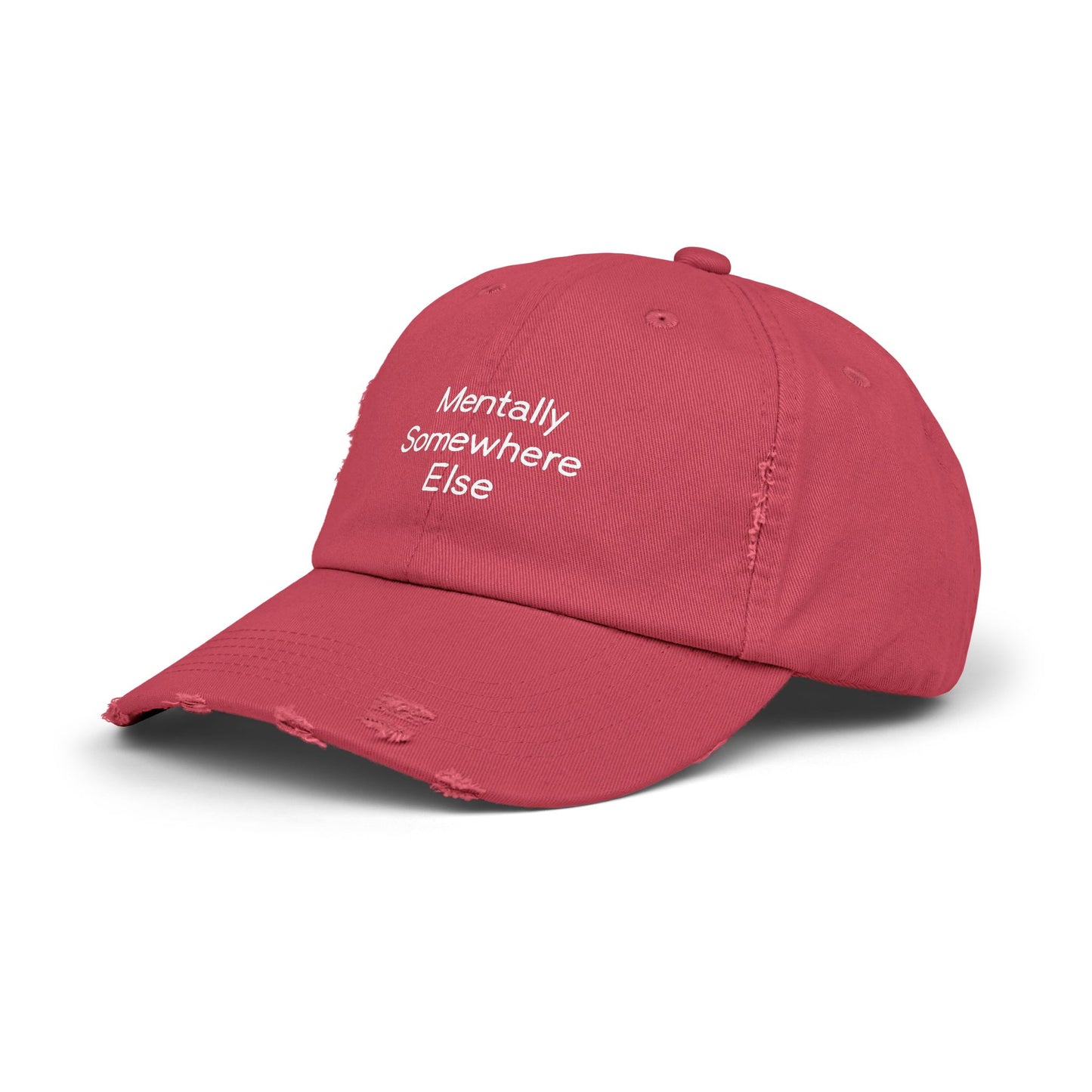 Mentally Somewhere Else Quote for Daydreamers and Free Spirits Cap