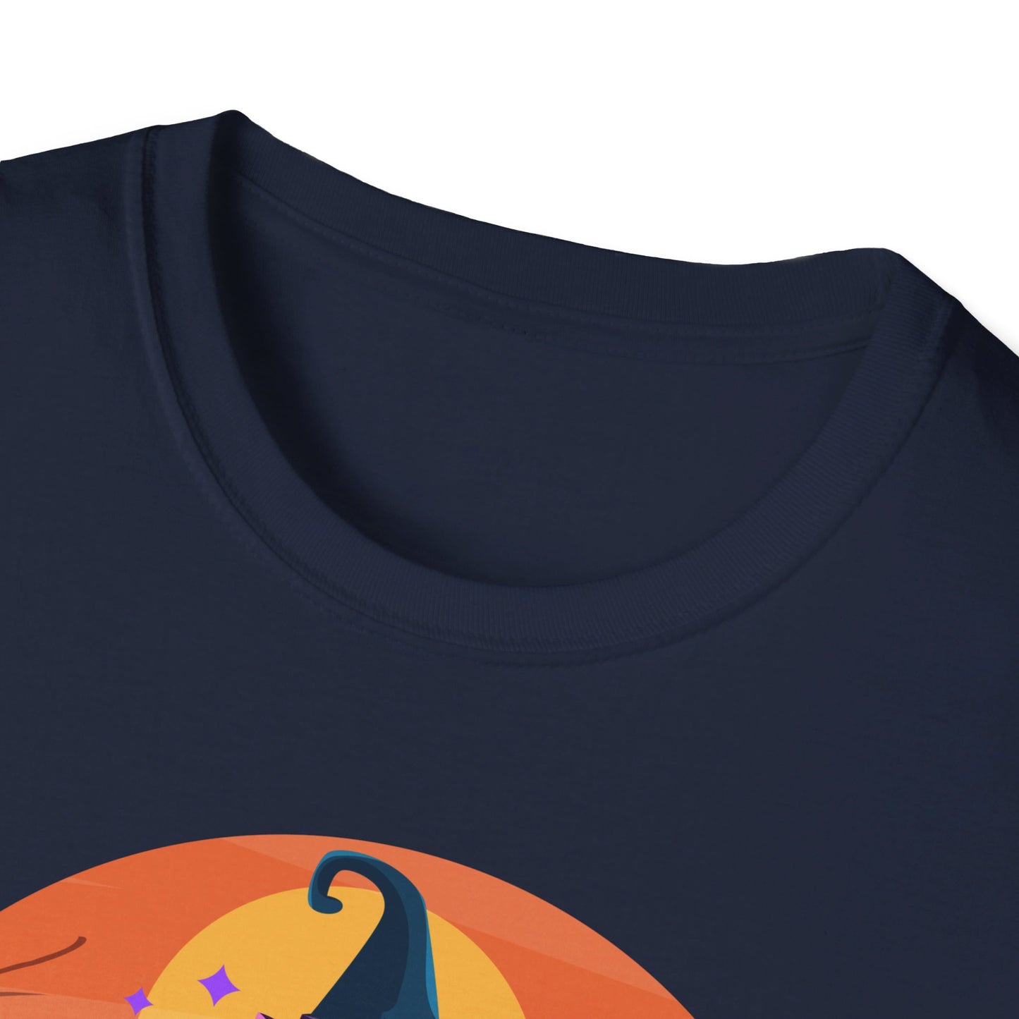 Error 404 Costume Not Found Funny Halloween Witch Cat Pumpkin T-Shirt