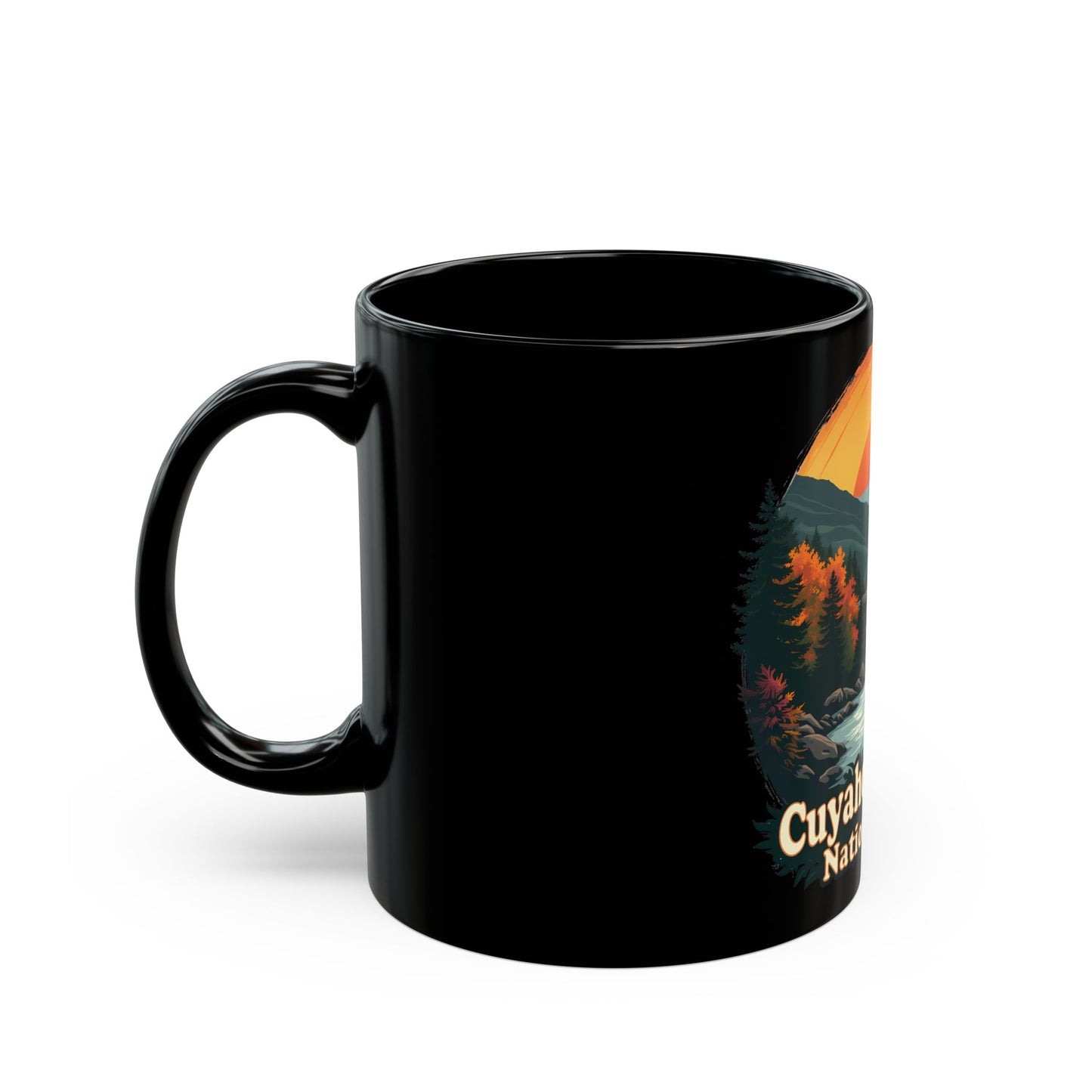 Cuyahoga Valley National Park Sunset Scenic Landscape Adventure Ceramic Mug