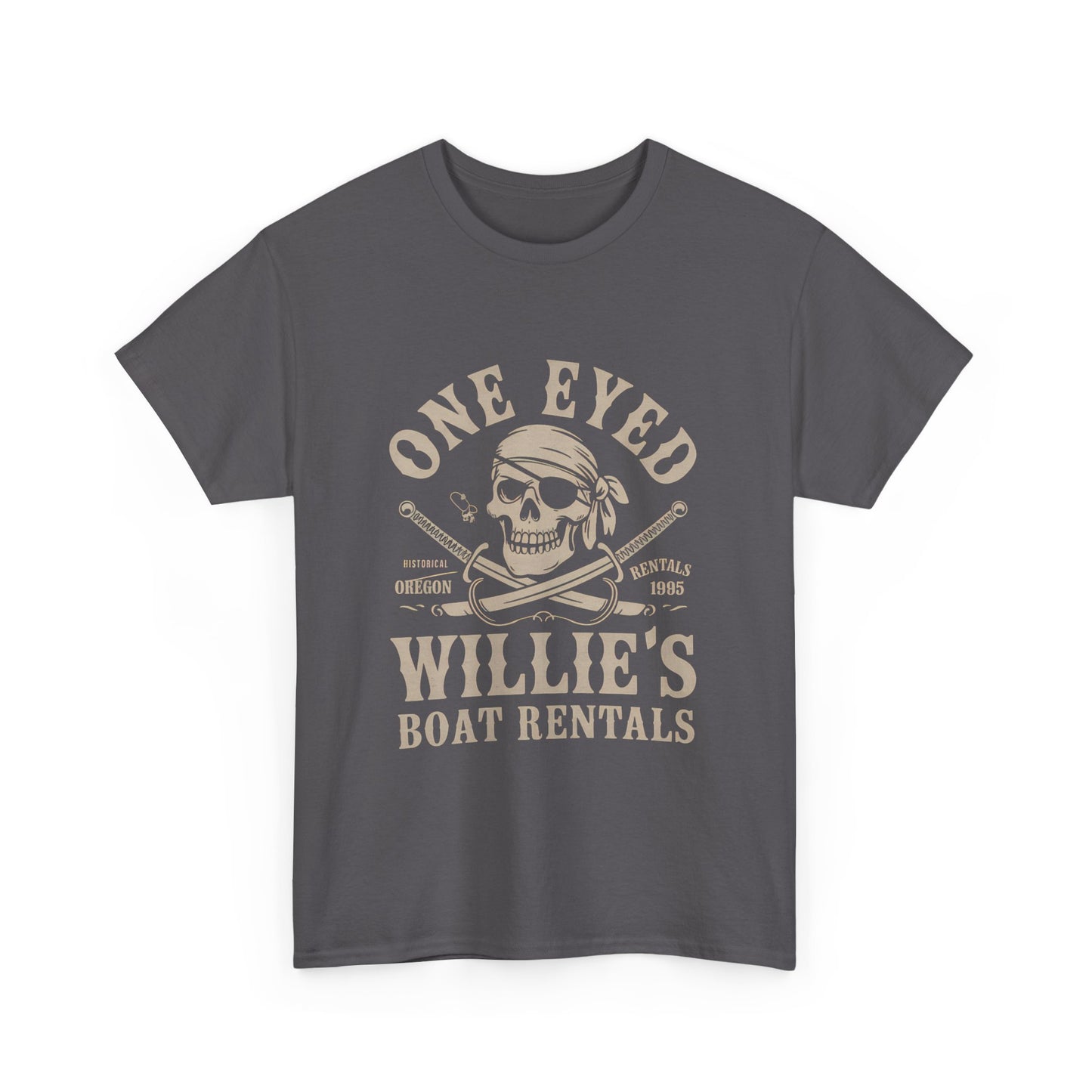 One Eyed Willie's Boat Rentals Cotton Tee