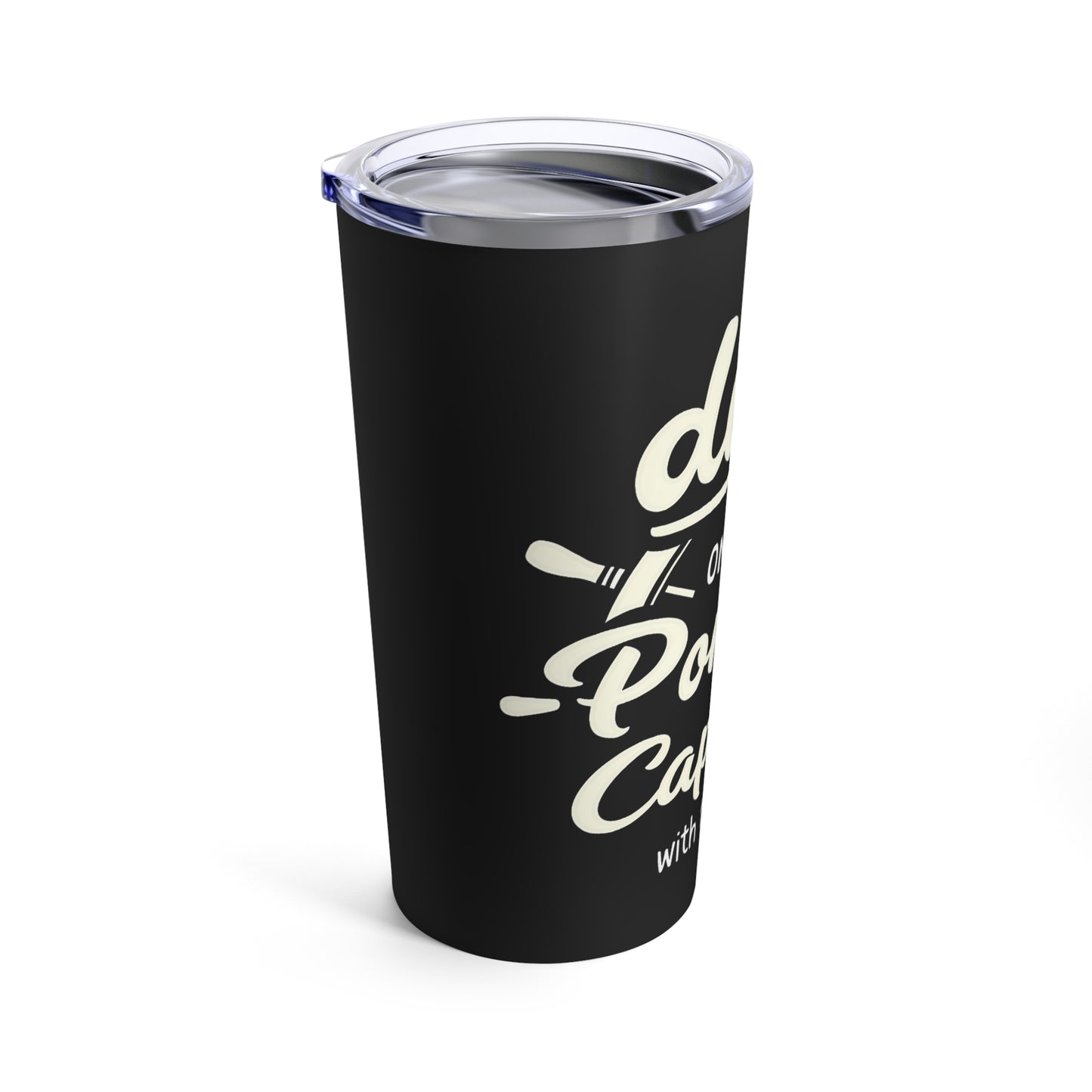 Dibs on the Pontoon Captain With the Beard Boating Fun Tumbler