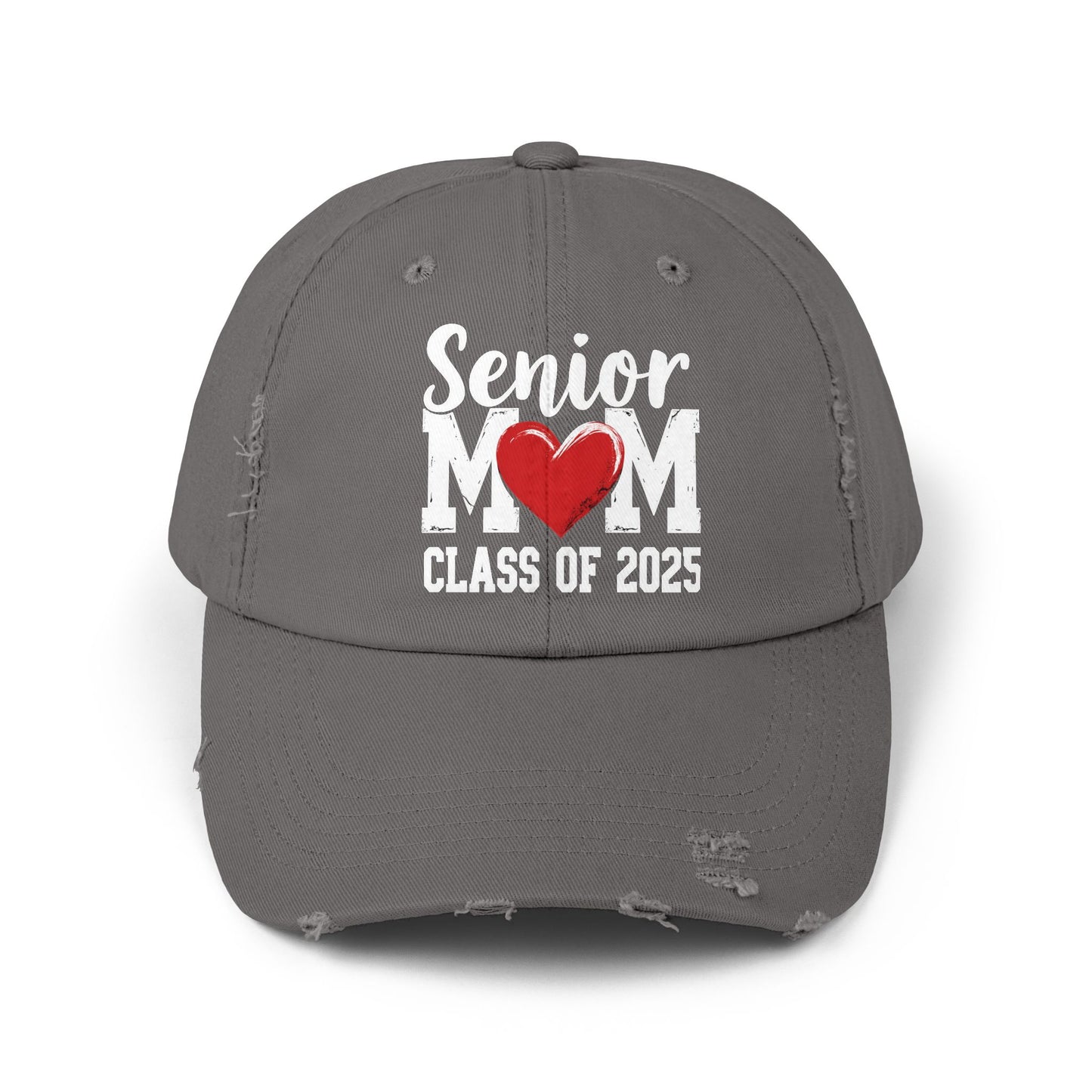 Senior Mom Class of 2025 Heart Cap