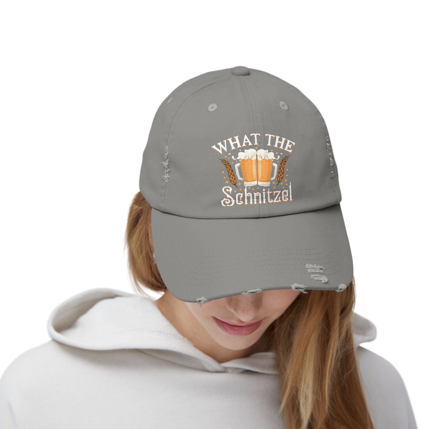 What The Schnitzel Beer Lovers Oktoberfest Design Cap