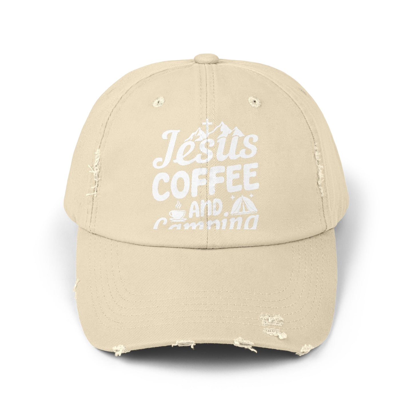 Jesus Coffee And Camping Enthusiast's Favorite Design Cap