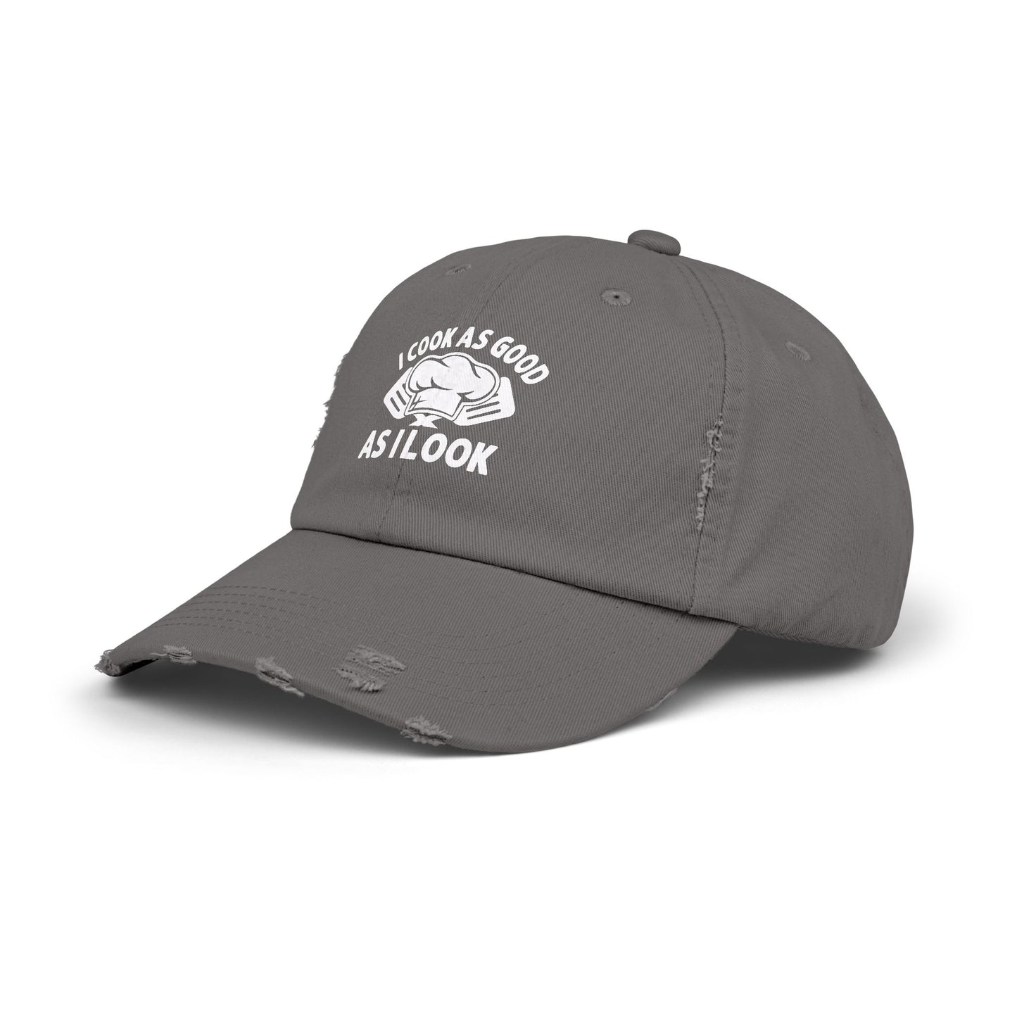 I Cook As Good As I Look Chef Hat Design for Culinary Enthusiasts Cap