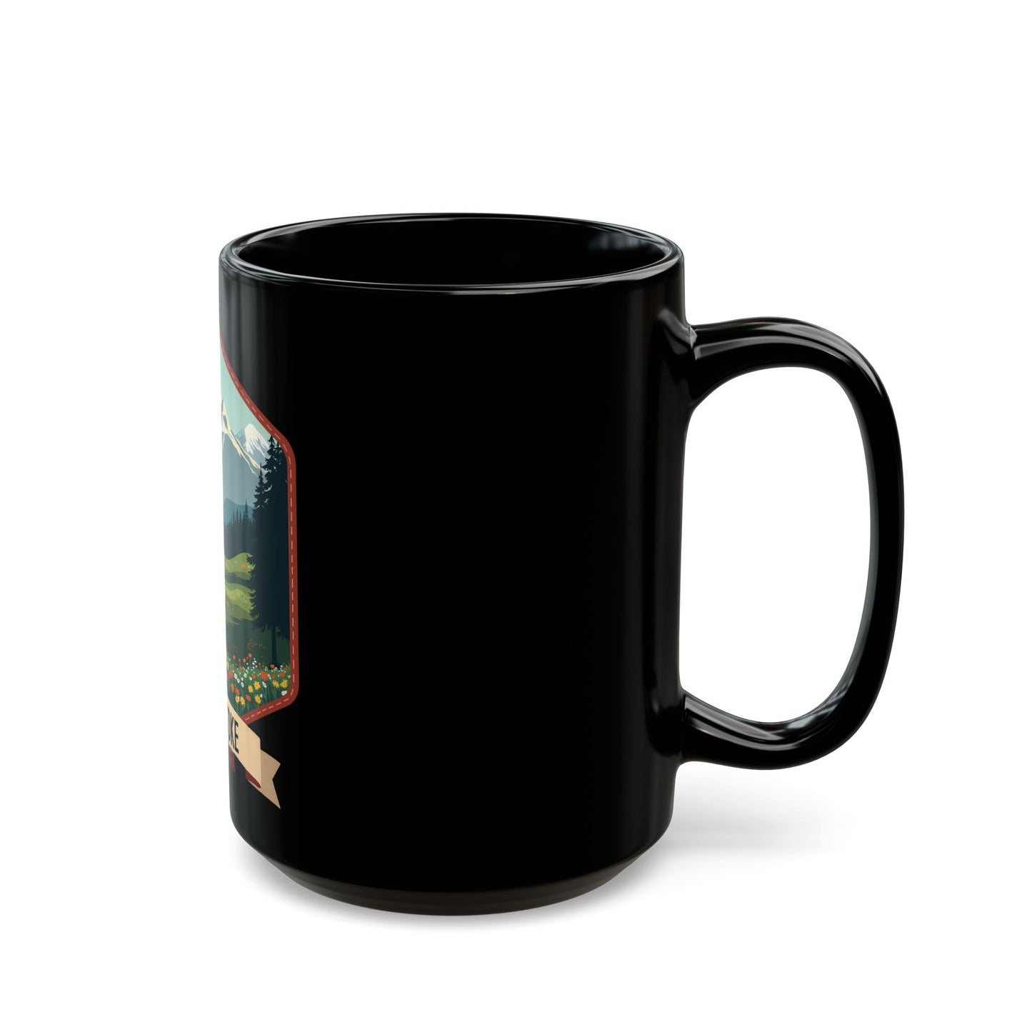 Revelstoke National Park Scenic Mountain Landscape Ceramic Mug