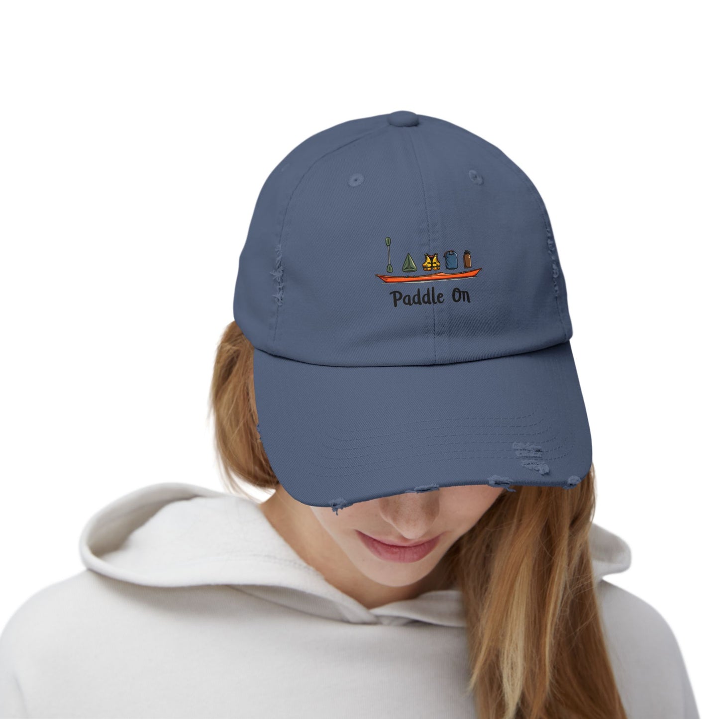 Paddle On Kayak Adventure Enthusiast Gear Cap