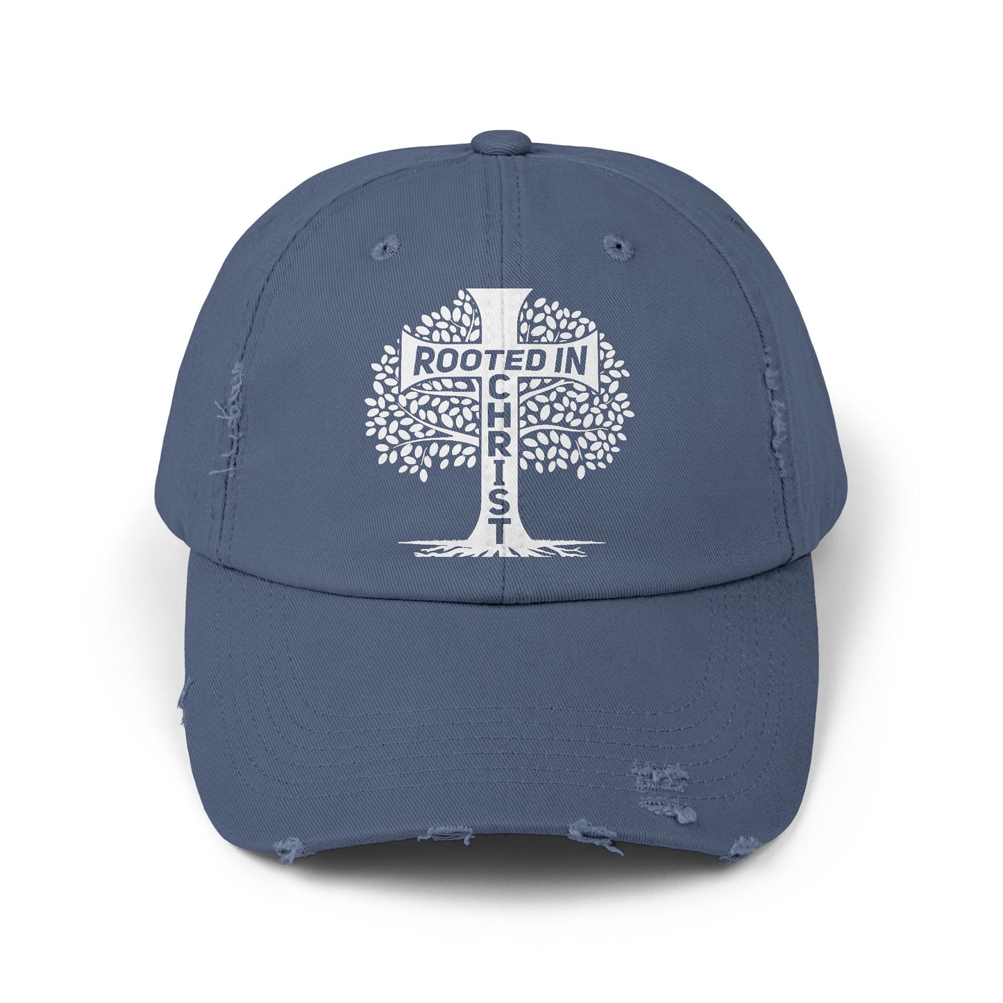 Rooted In Christ Tree of Faith Graphic Cap