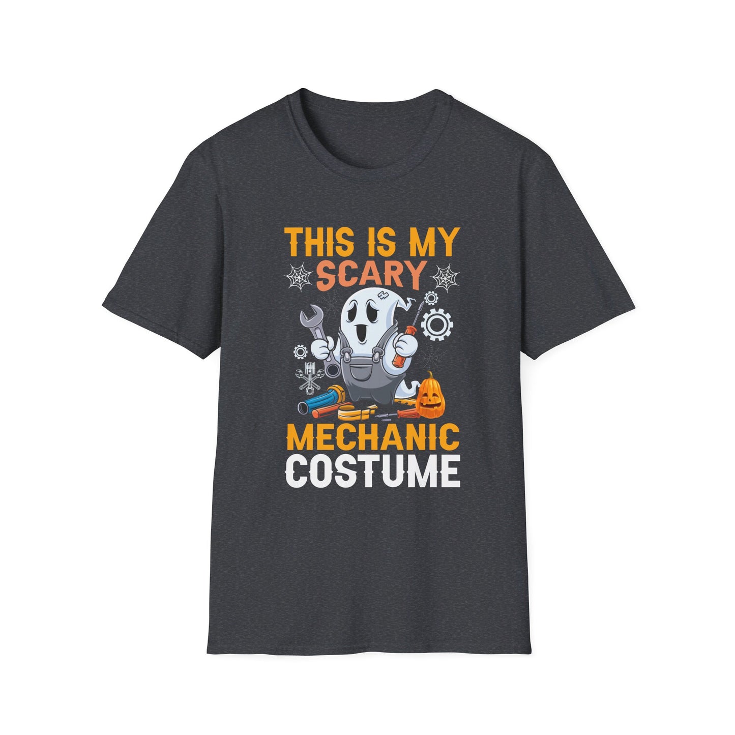 This Is My Scary Mechanic Costume - Halloween Ghost Mechanic T-Shirt