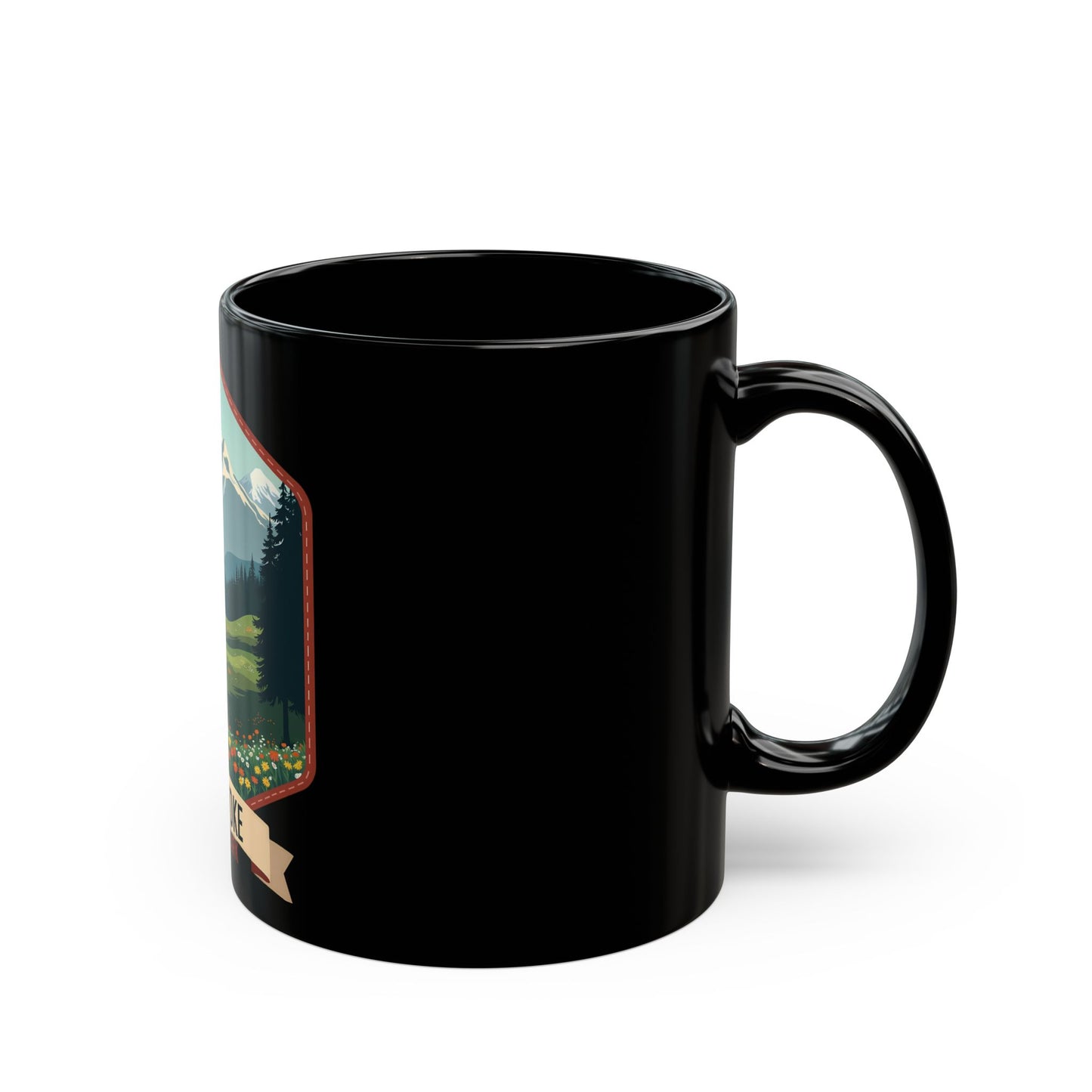 Revelstoke National Park Scenic Mountain Landscape Ceramic Mug