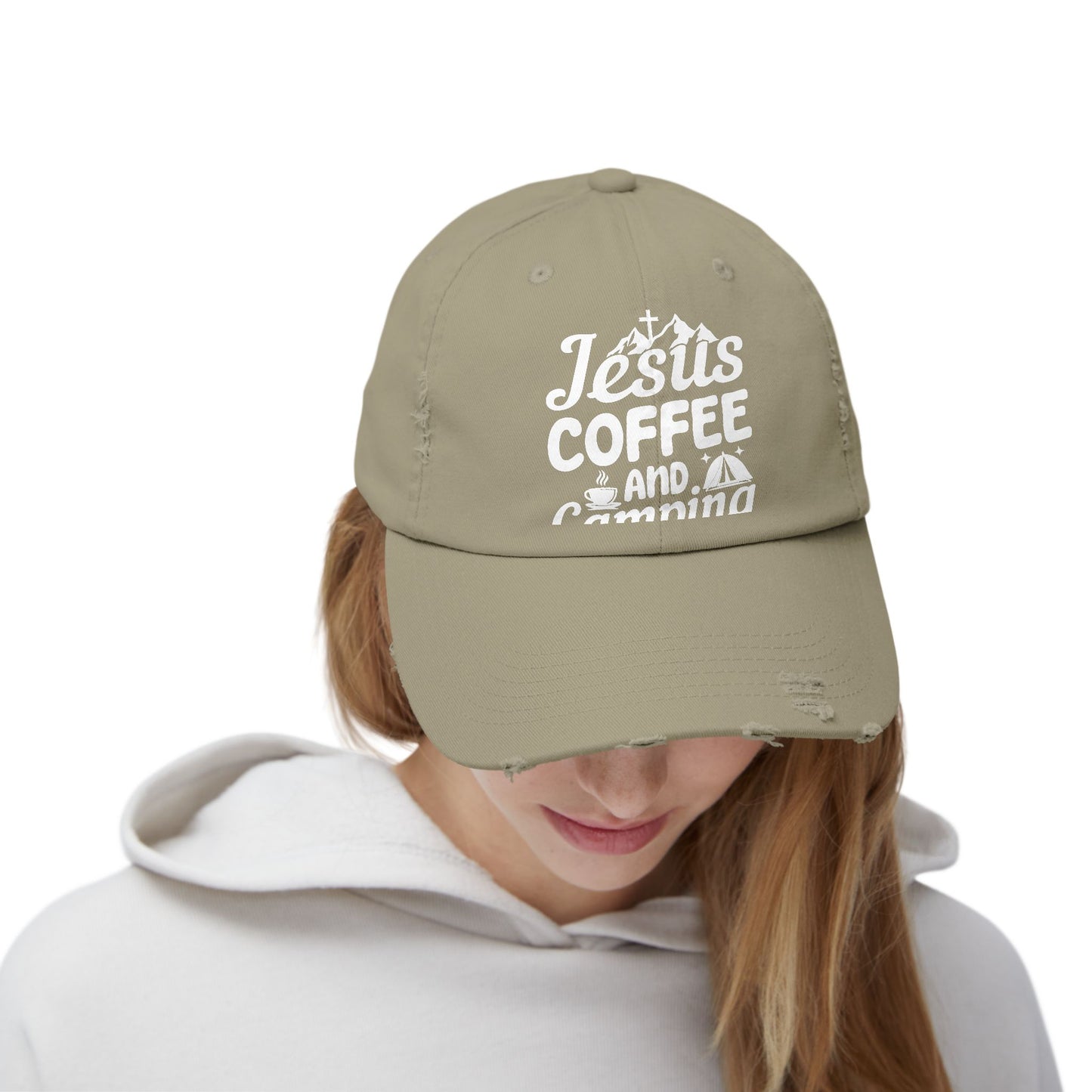 Jesus Coffee And Camping Enthusiast's Favorite Design Cap