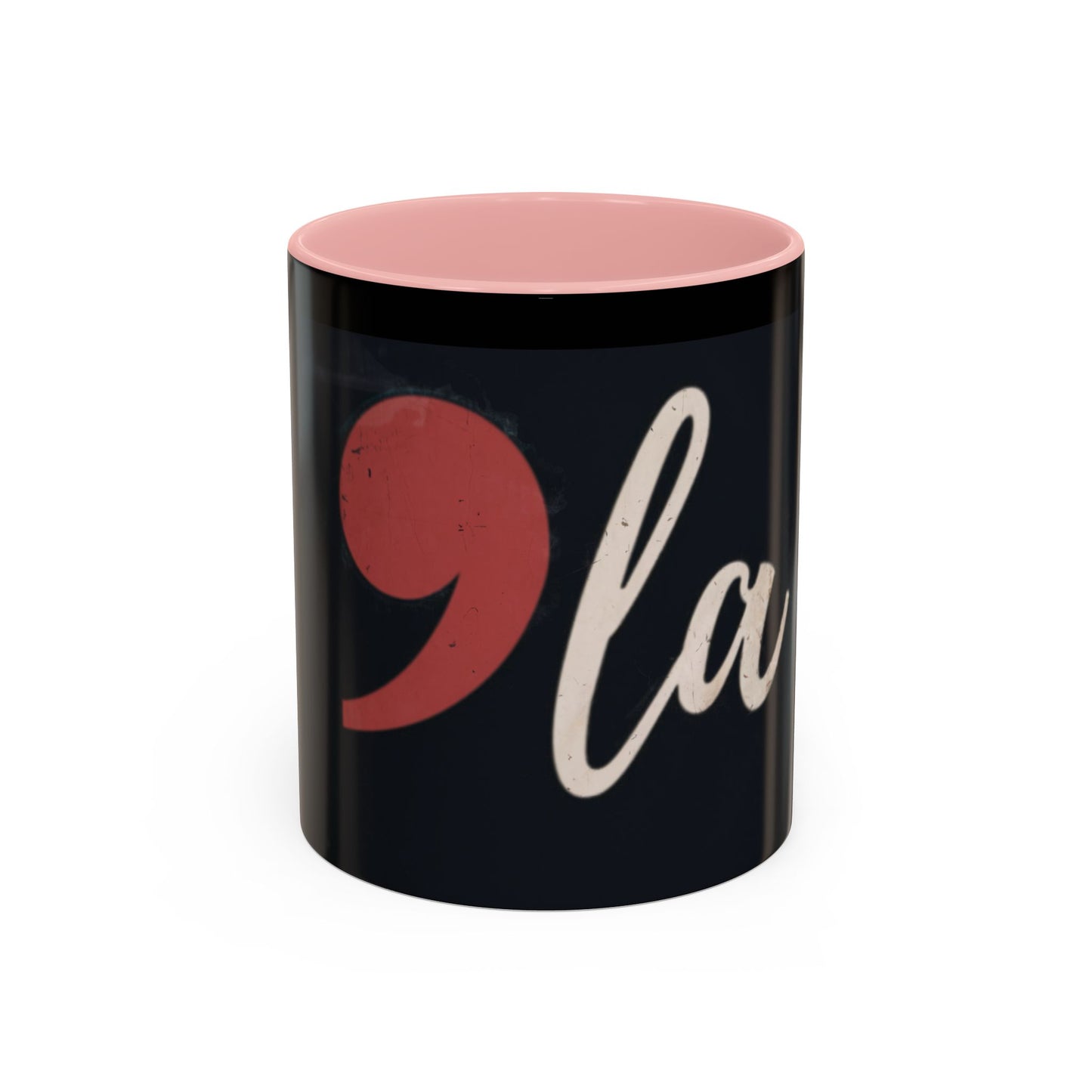 Comma La (Kamala Harris) 2024 Accent Coffee Mug (11, 15oz)