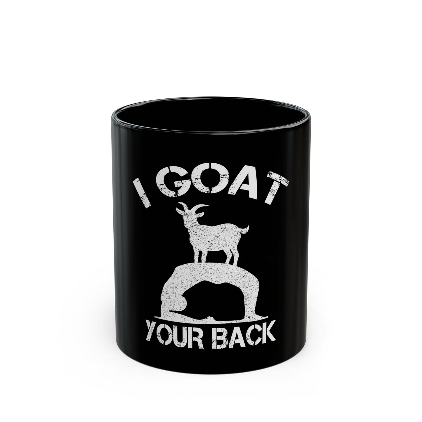 I Goat Your Back Yoga Pose Goat Lovers Ceramic Mug