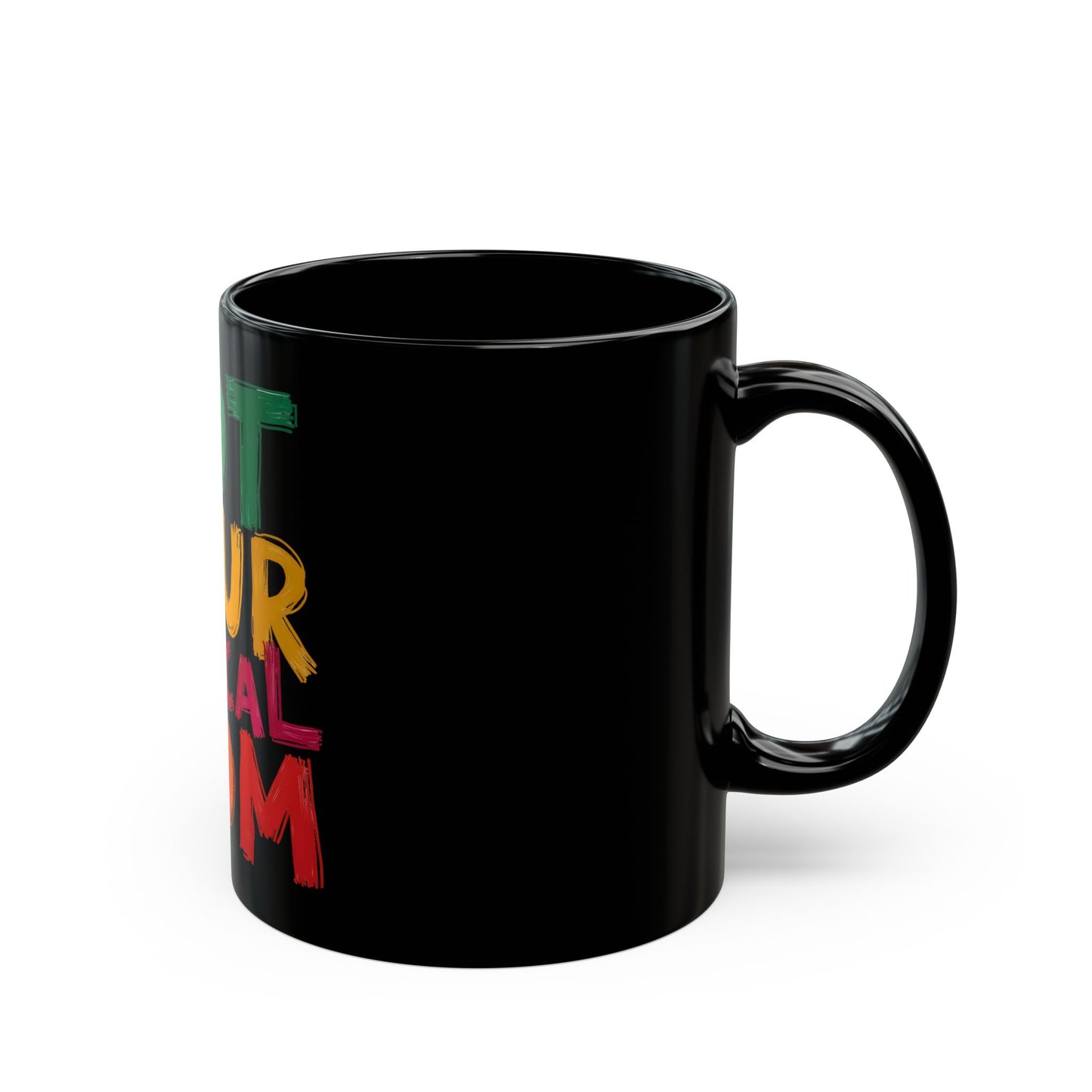 Not Your Typical Mom Bold and Colorful Statement Ceramic Mug
