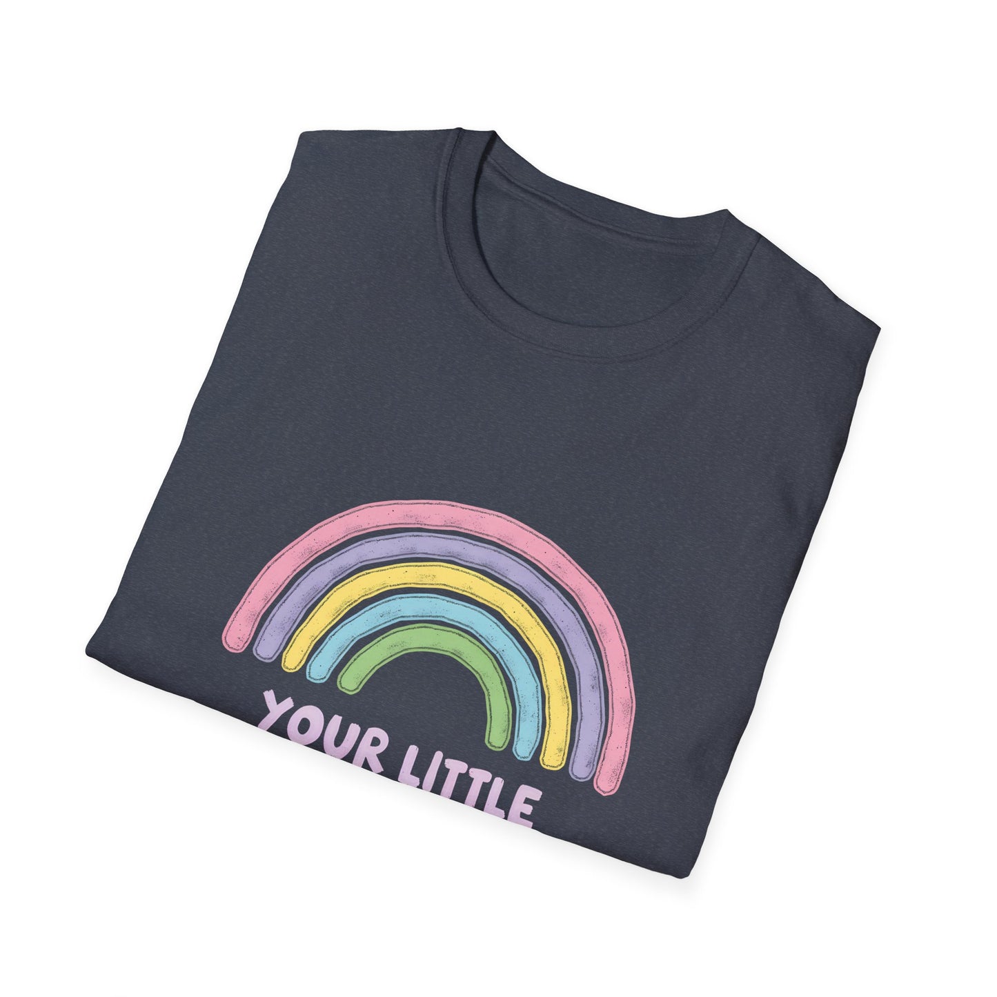 Your Little Ray of Sarcastic Sunshine Has Arrived Rainbow Colors T-Shirt