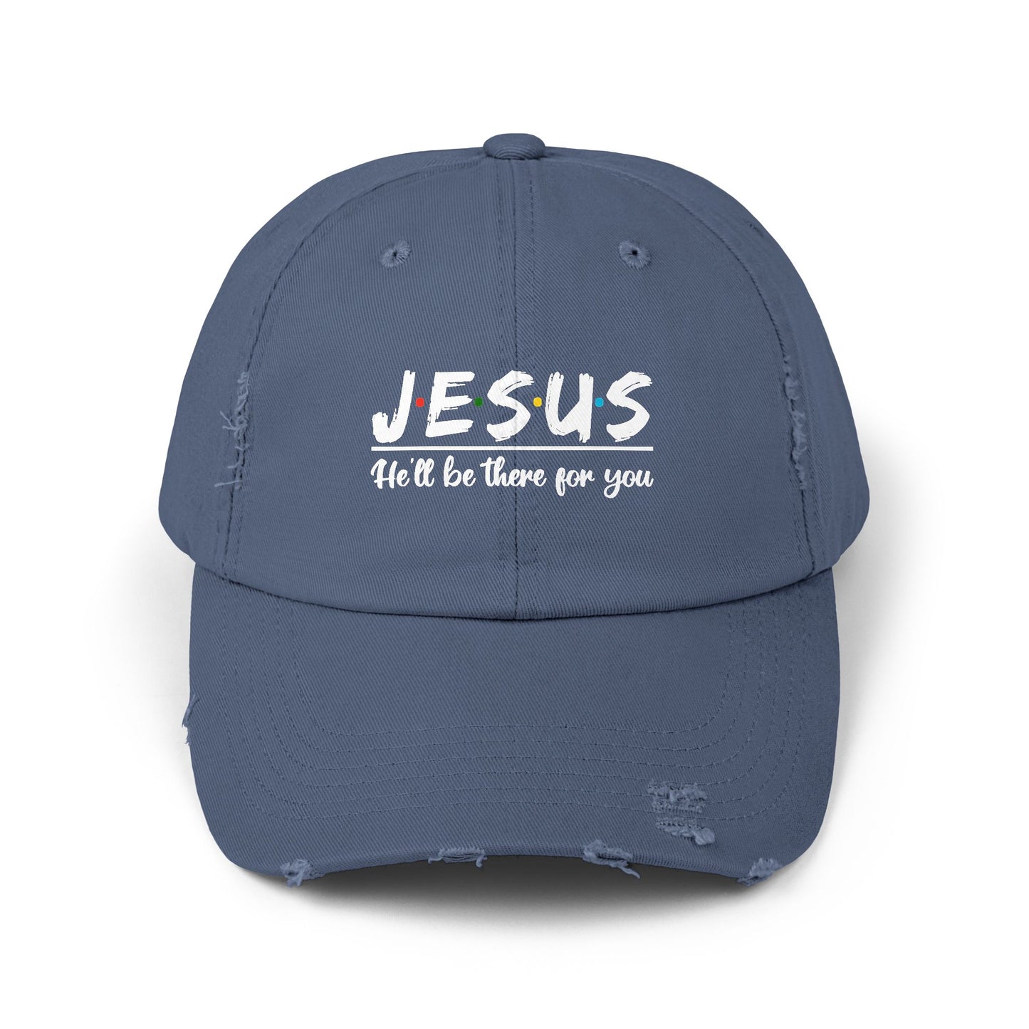 Jesus He'll Be There For You Faithful Message Cap