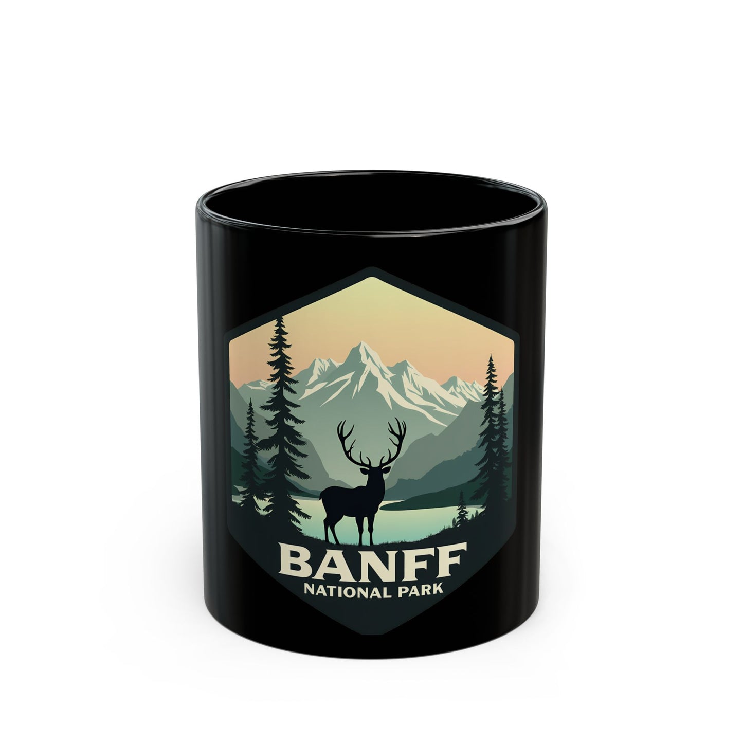Banff National Park Scenic Wilderness Adventure Ceramic Mug
