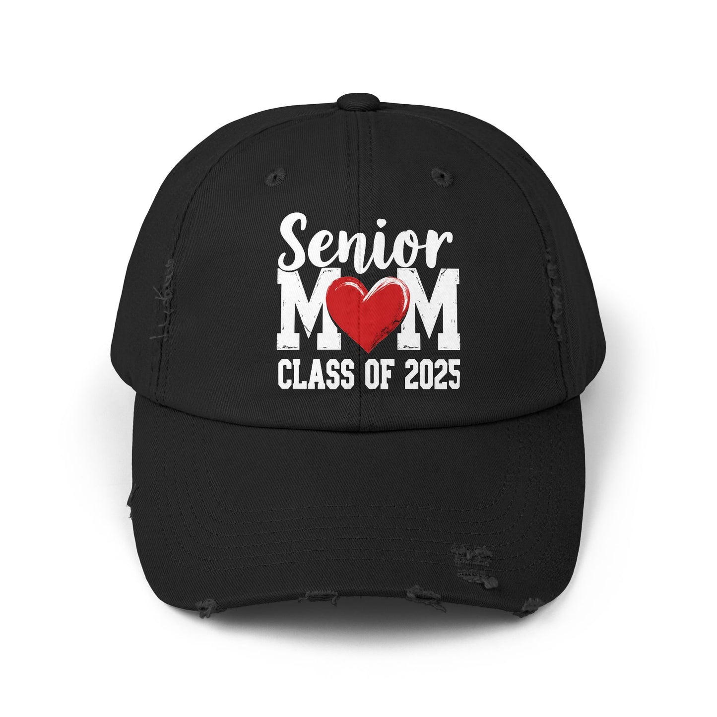 Senior Mom Class of 2025 Heart Cap