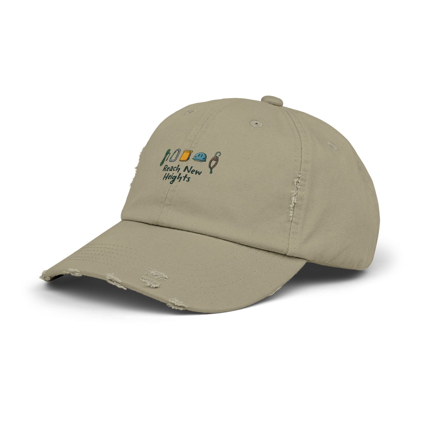 Reach New Heights Adventure Gear Enthusiast Design Cap