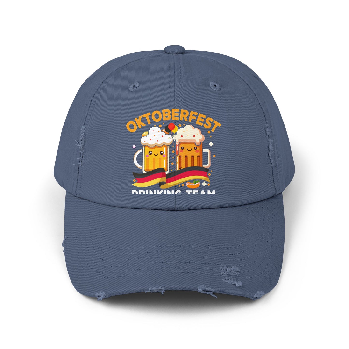 Oktoberfest Drinking Team Fun Beer Mugs German Flag Cap