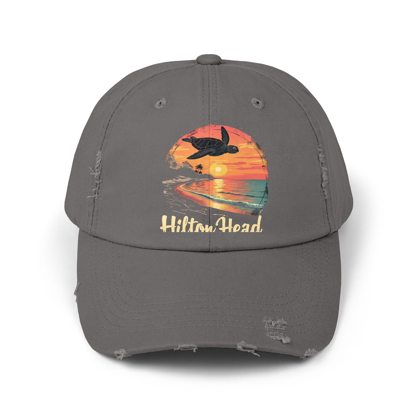 Hilton Head South Carolina Sunset Beach Turtle Cap