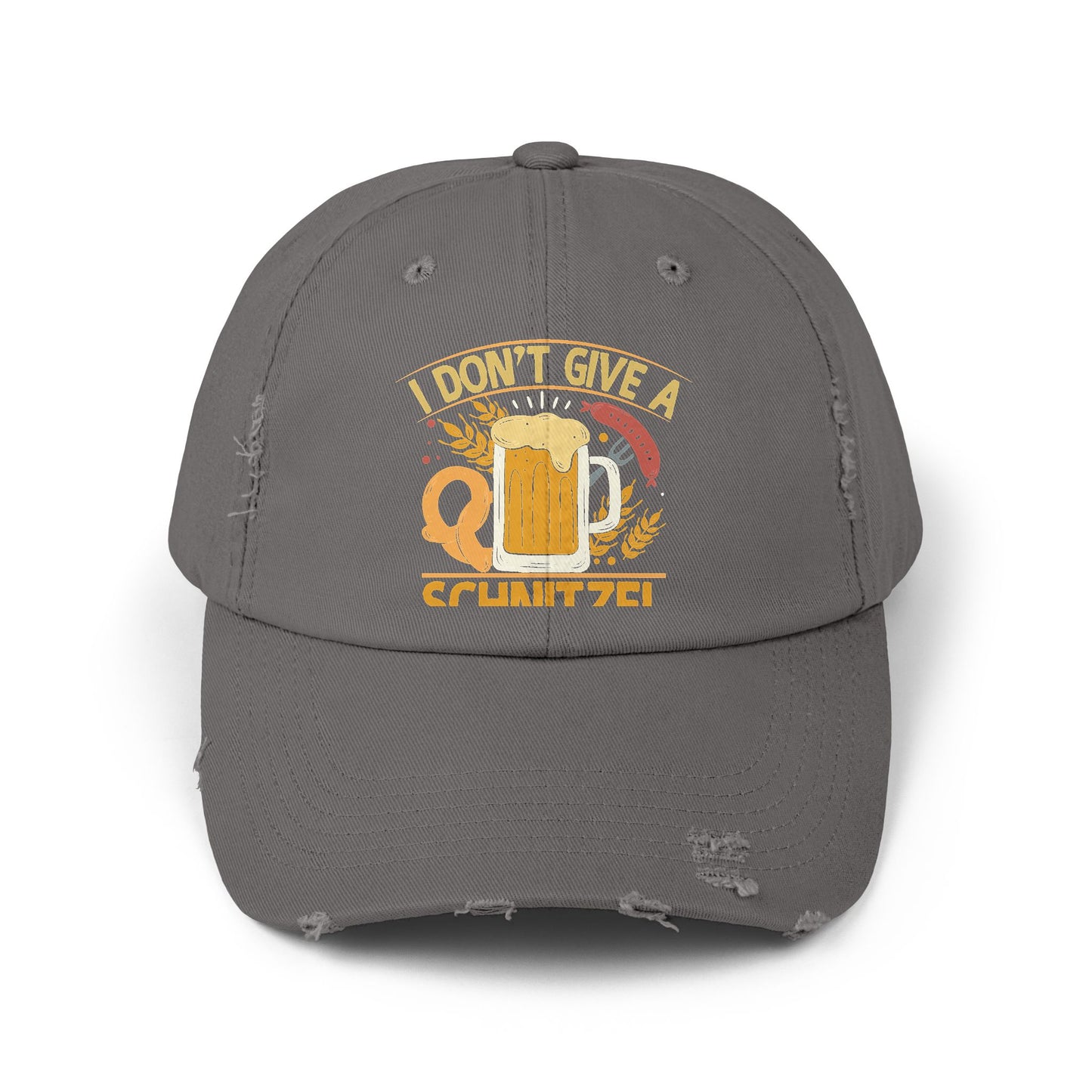 I Don't Give A Schnitzel Beer Pretzel Sausage Cap