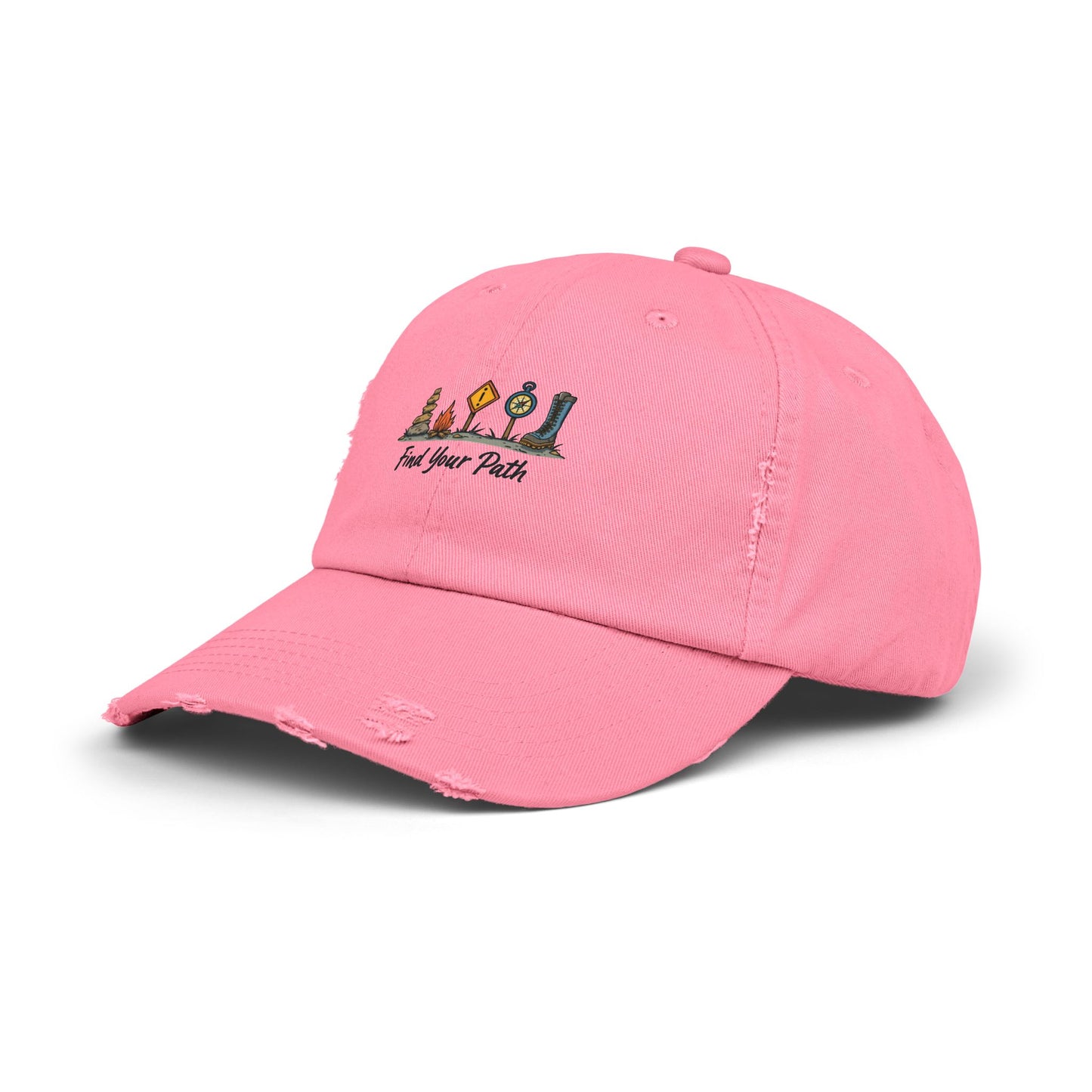 Find Your Path Adventure Inspiration Nature Hiking Cap