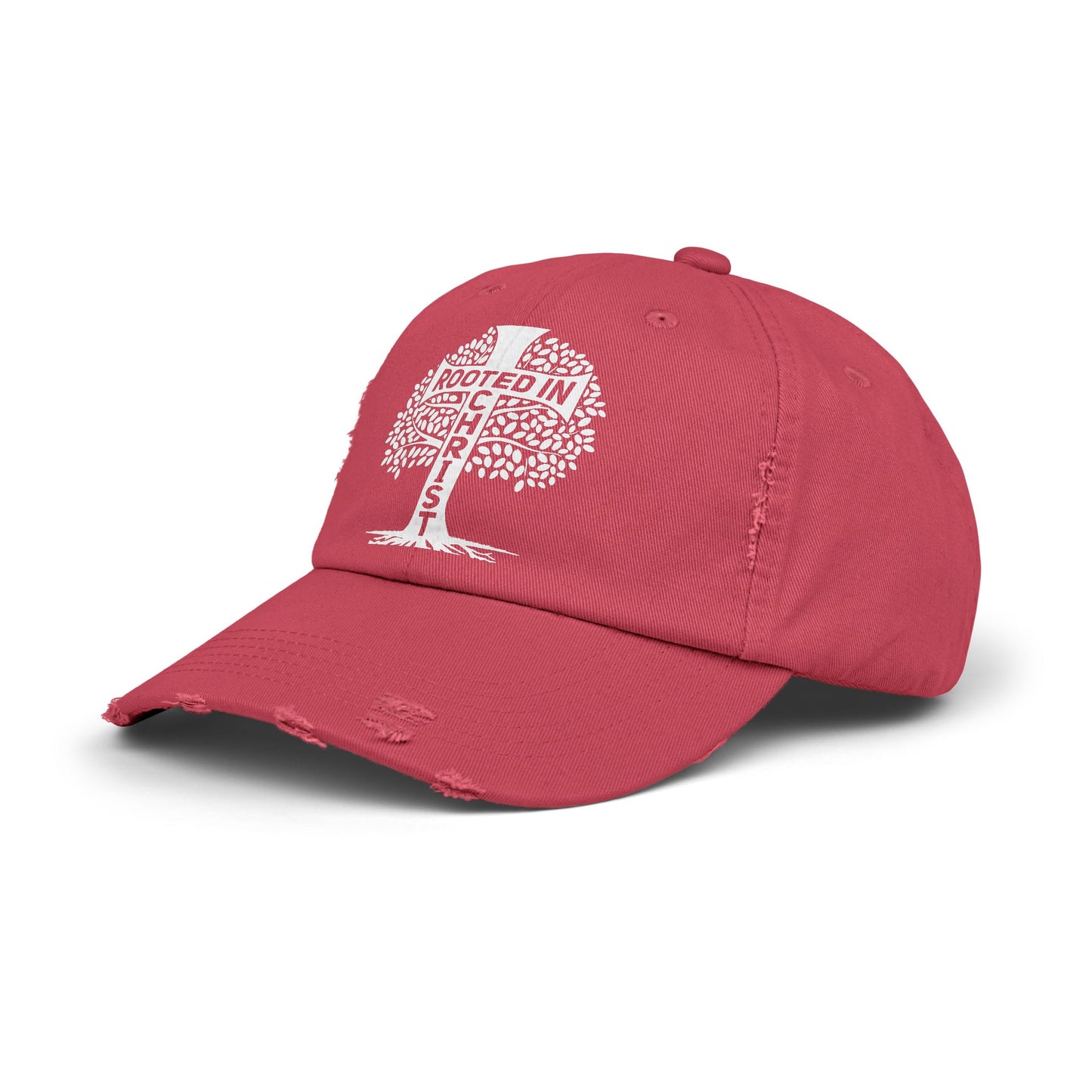 Rooted In Christ Tree of Faith Graphic Cap