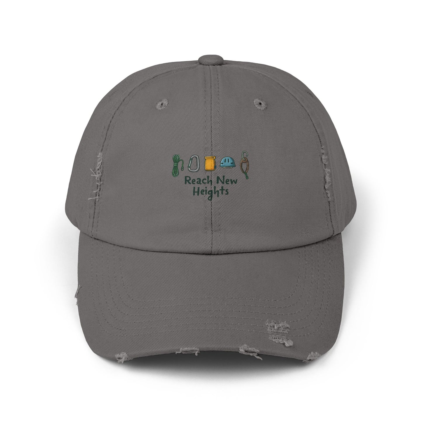 Reach New Heights Adventure Gear Enthusiast Design Cap