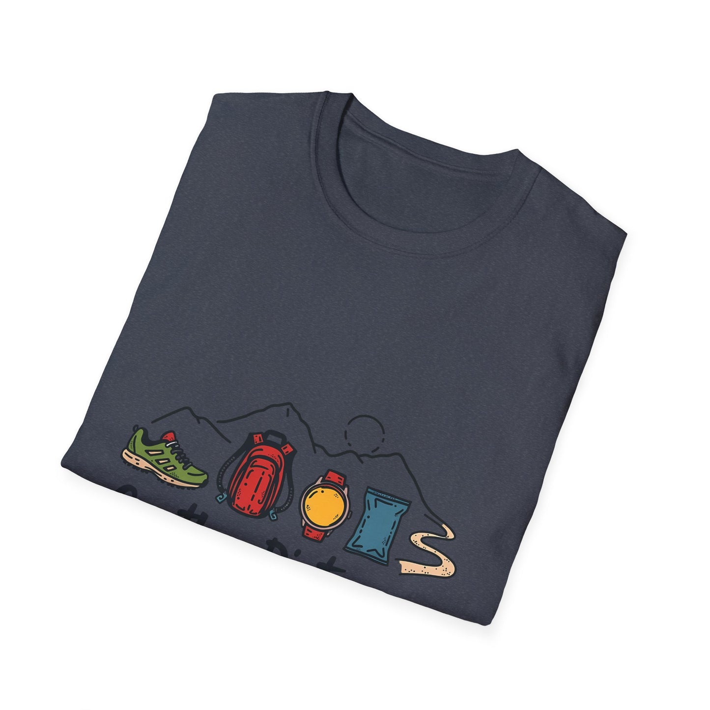 Go the Distance Adventure Enthusiast Hiking Essentials T-Shirt
