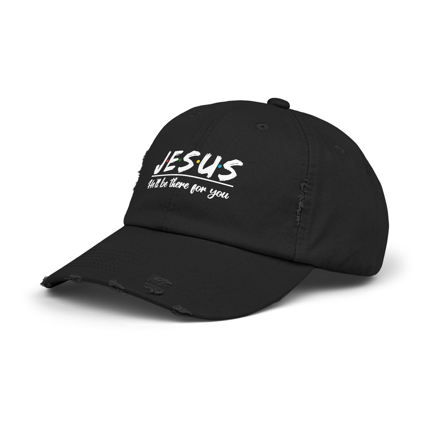 Jesus He'll Be There For You Faithful Message Cap